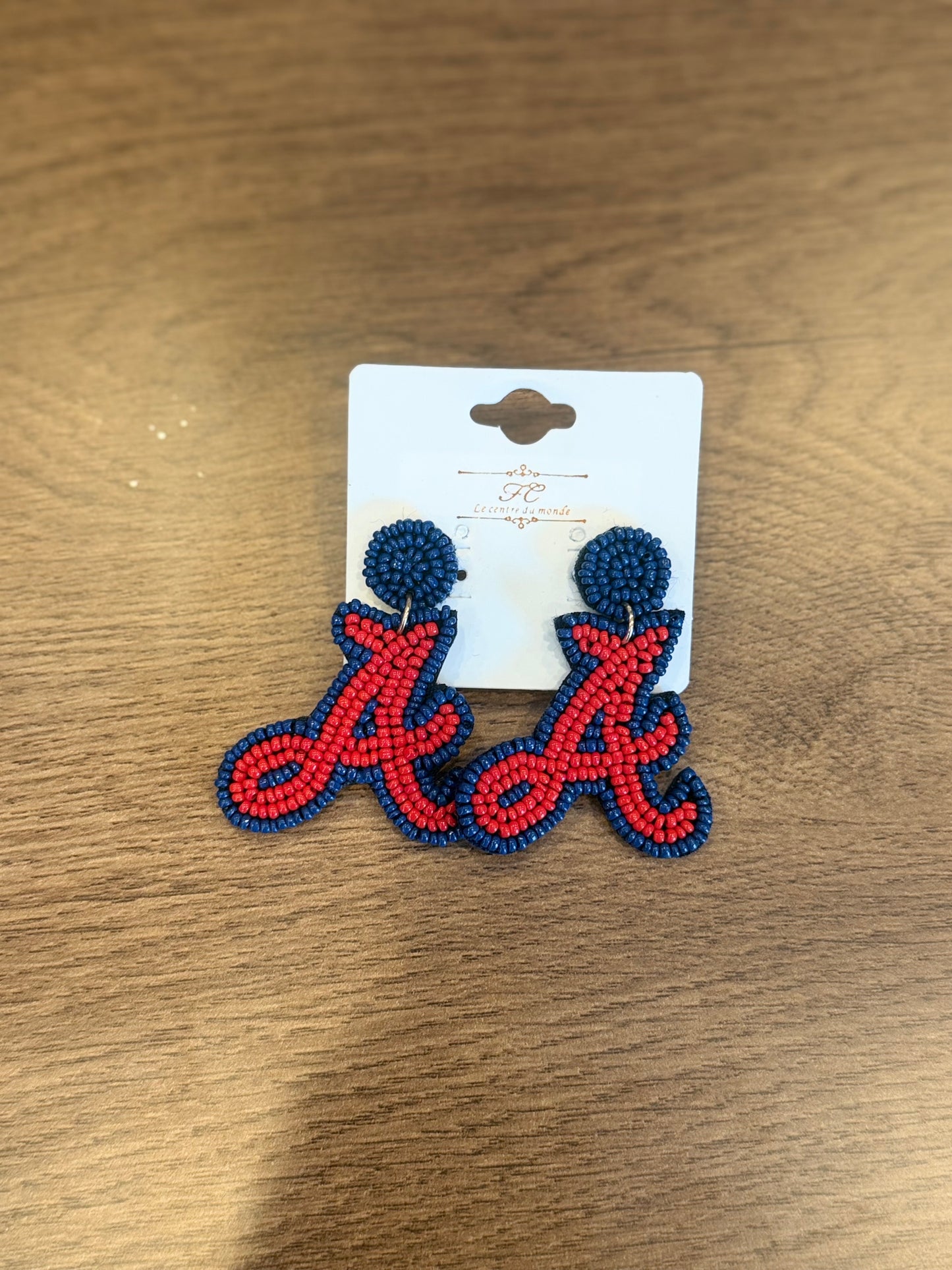 Atlanta Braves Earrings