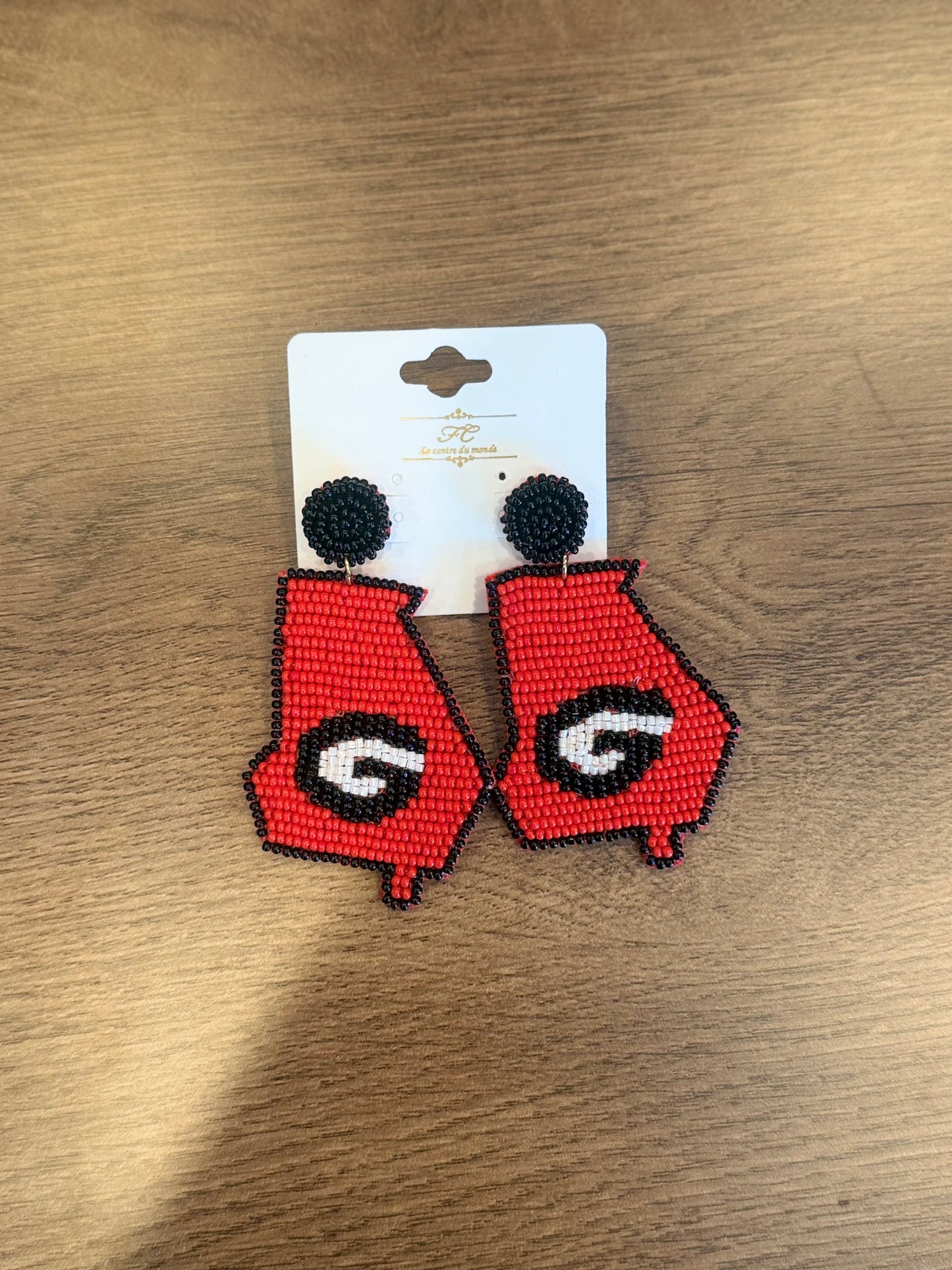 Georgia | State UGA Earrings