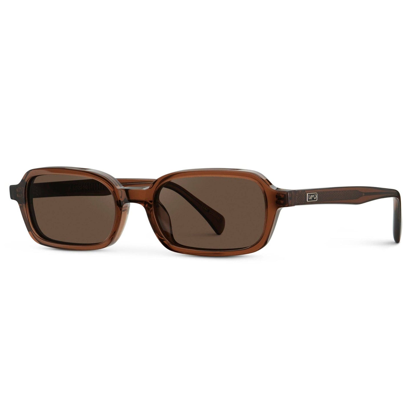 Ayla - Women's Slim Anti-Reflective Rectangular Sunglasses