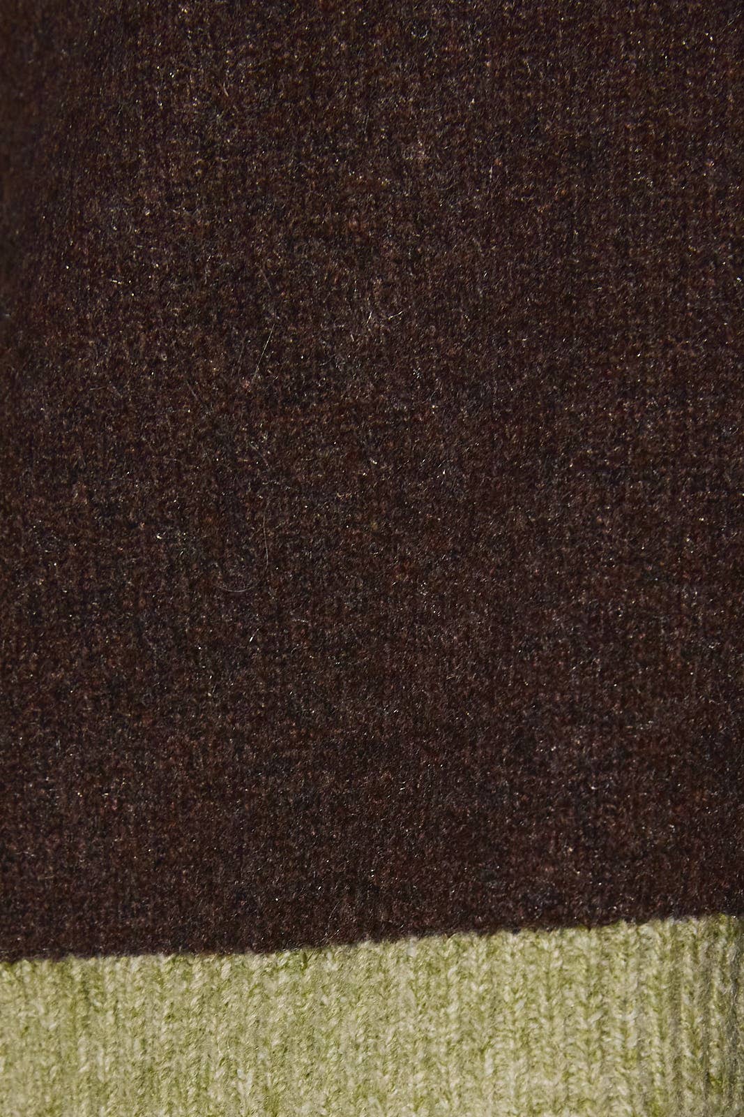 Contrast Hem Detail Sweater Cardigan (Le Lis)