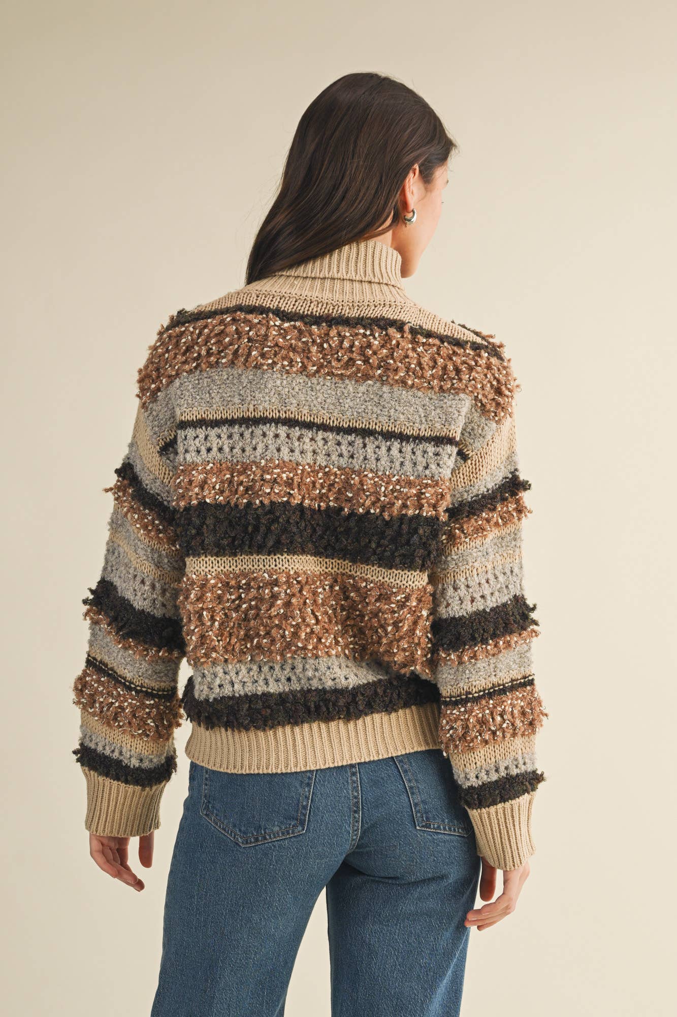 Turtleneck Sweater Top