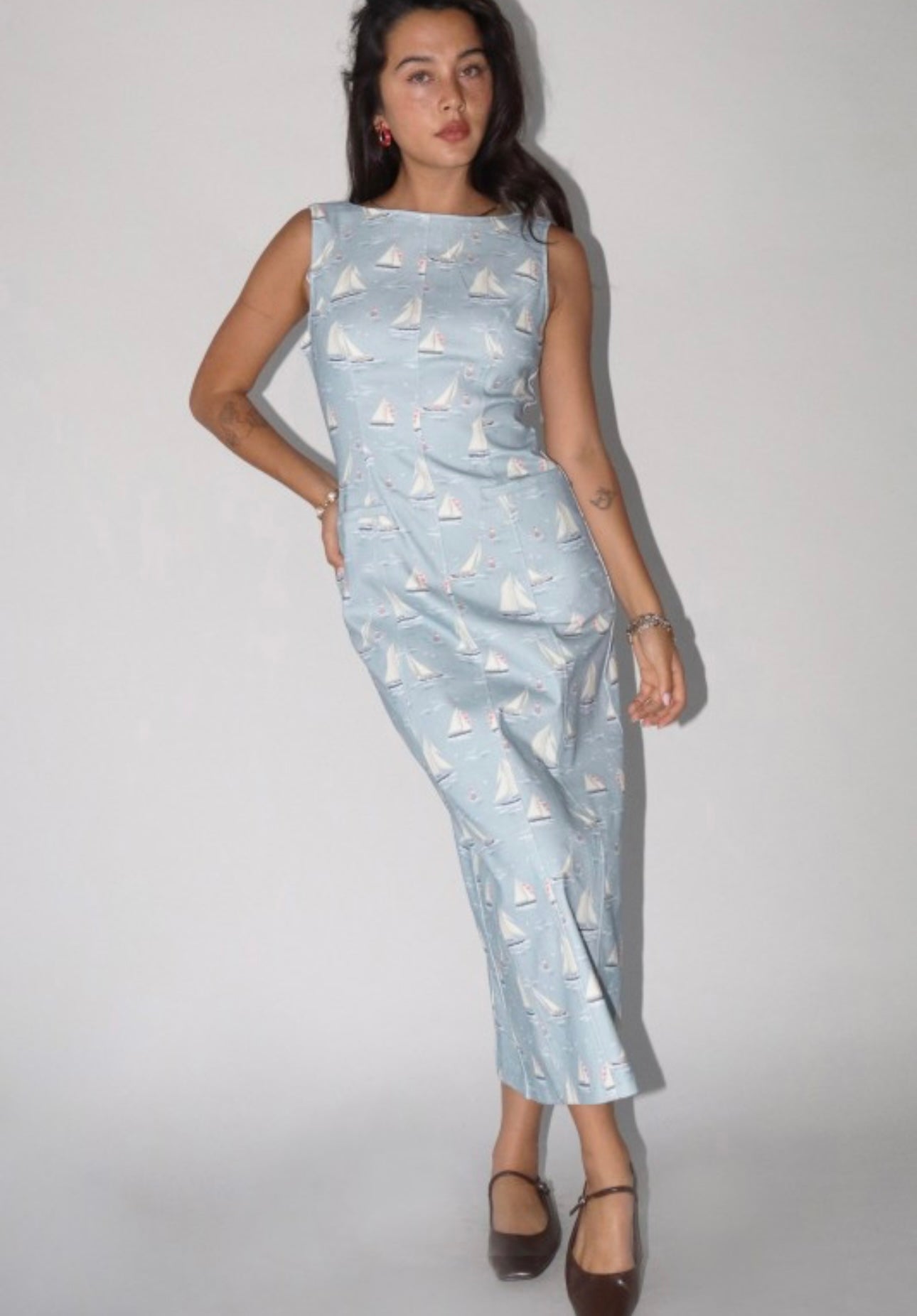 Sailboat Midi Dress