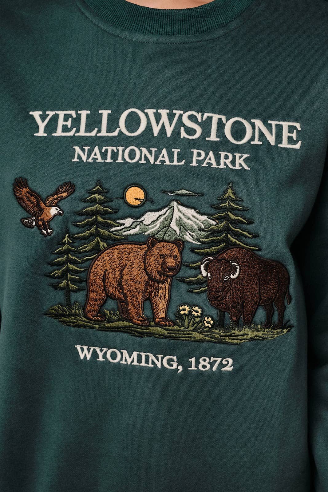 Yellowstone Round Neck Sweatshirt