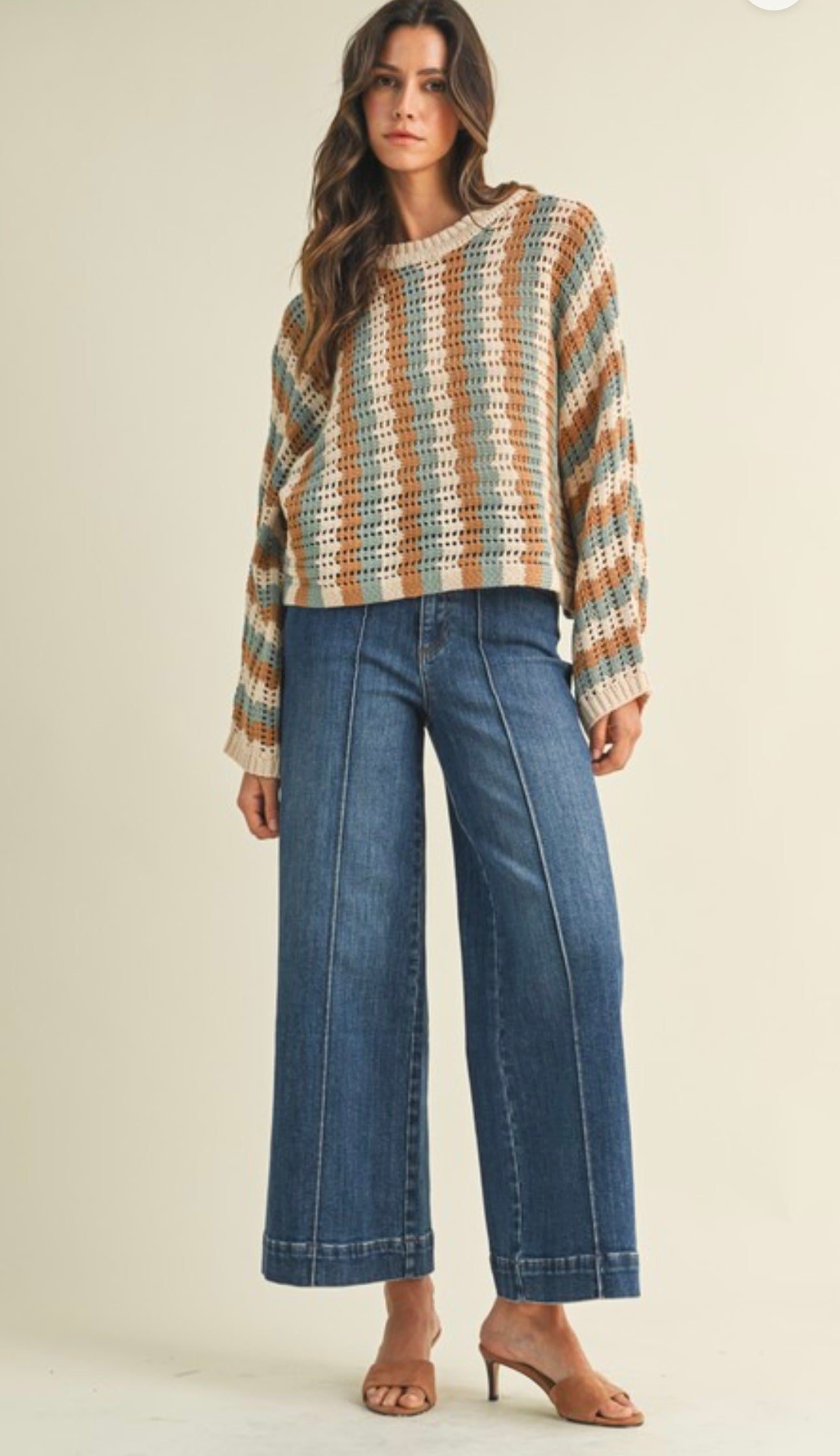 Striped Dolman Sweater