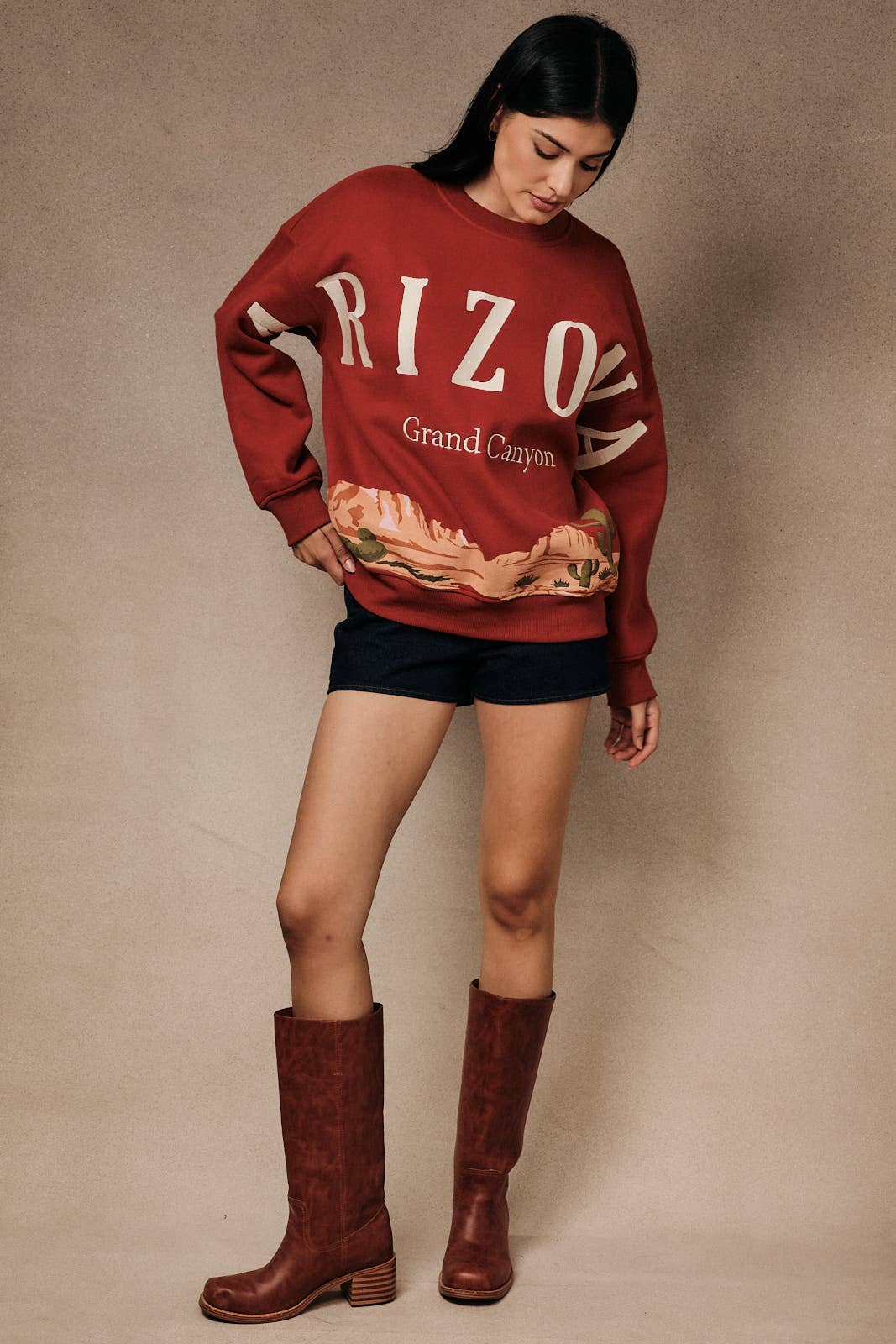 Arizona Grand Canyon Round Neck Sweatshirt