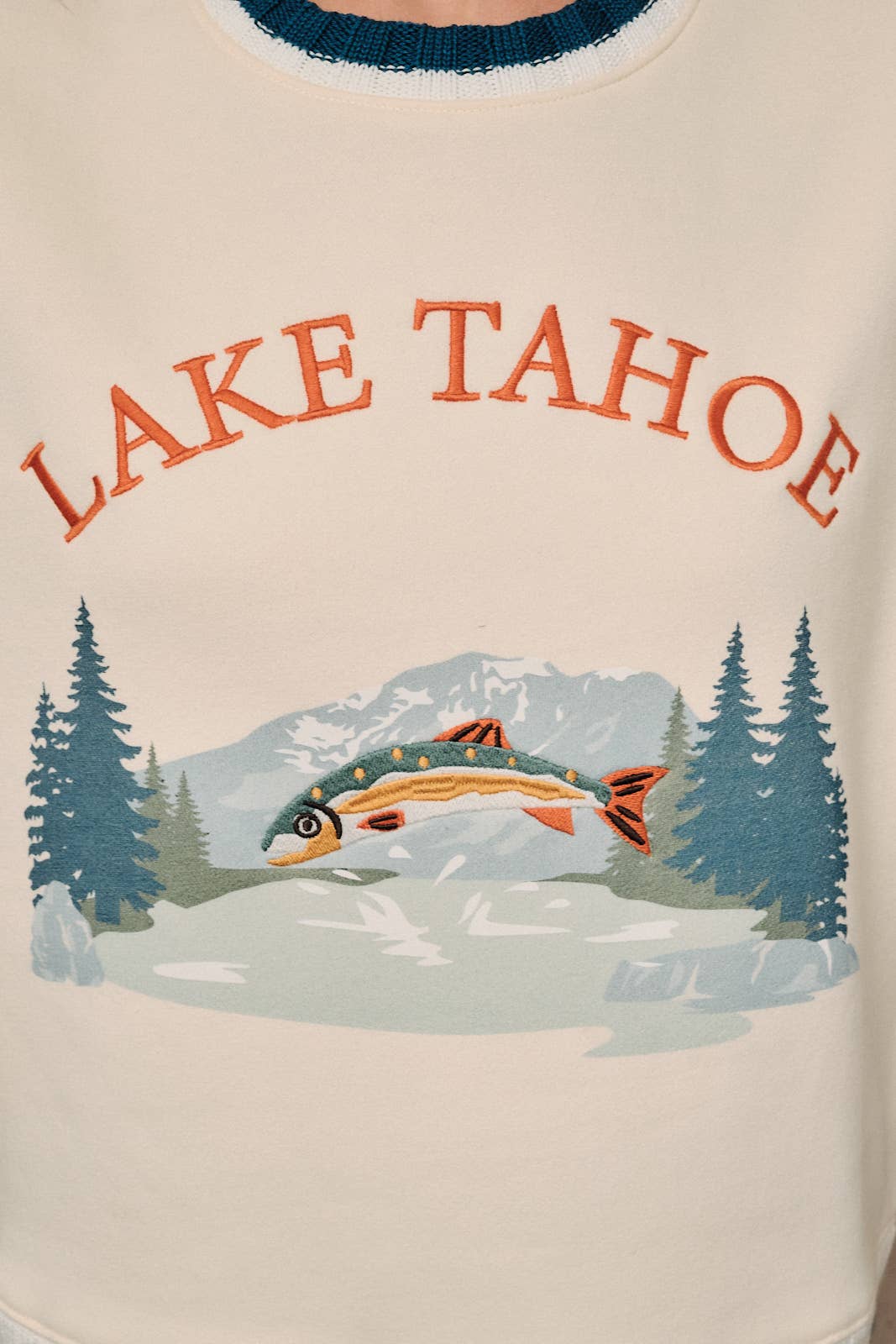 Lake Tahoe Round Neck Sweatshirt