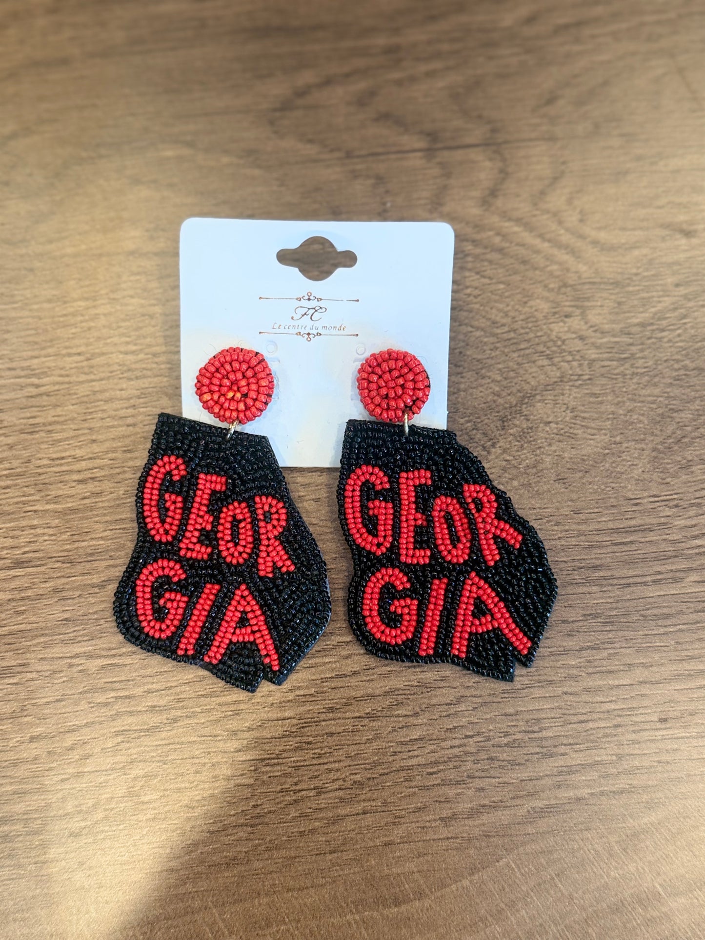 Georgia | State Georgia Earrings