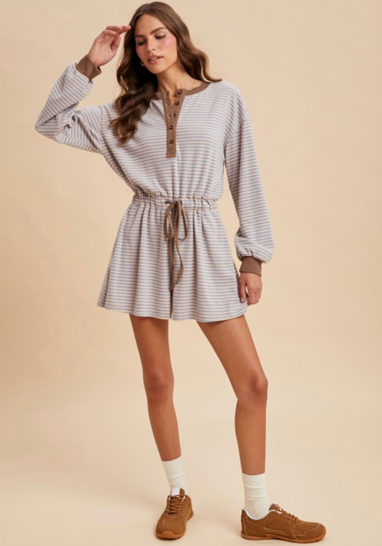Striped Romper