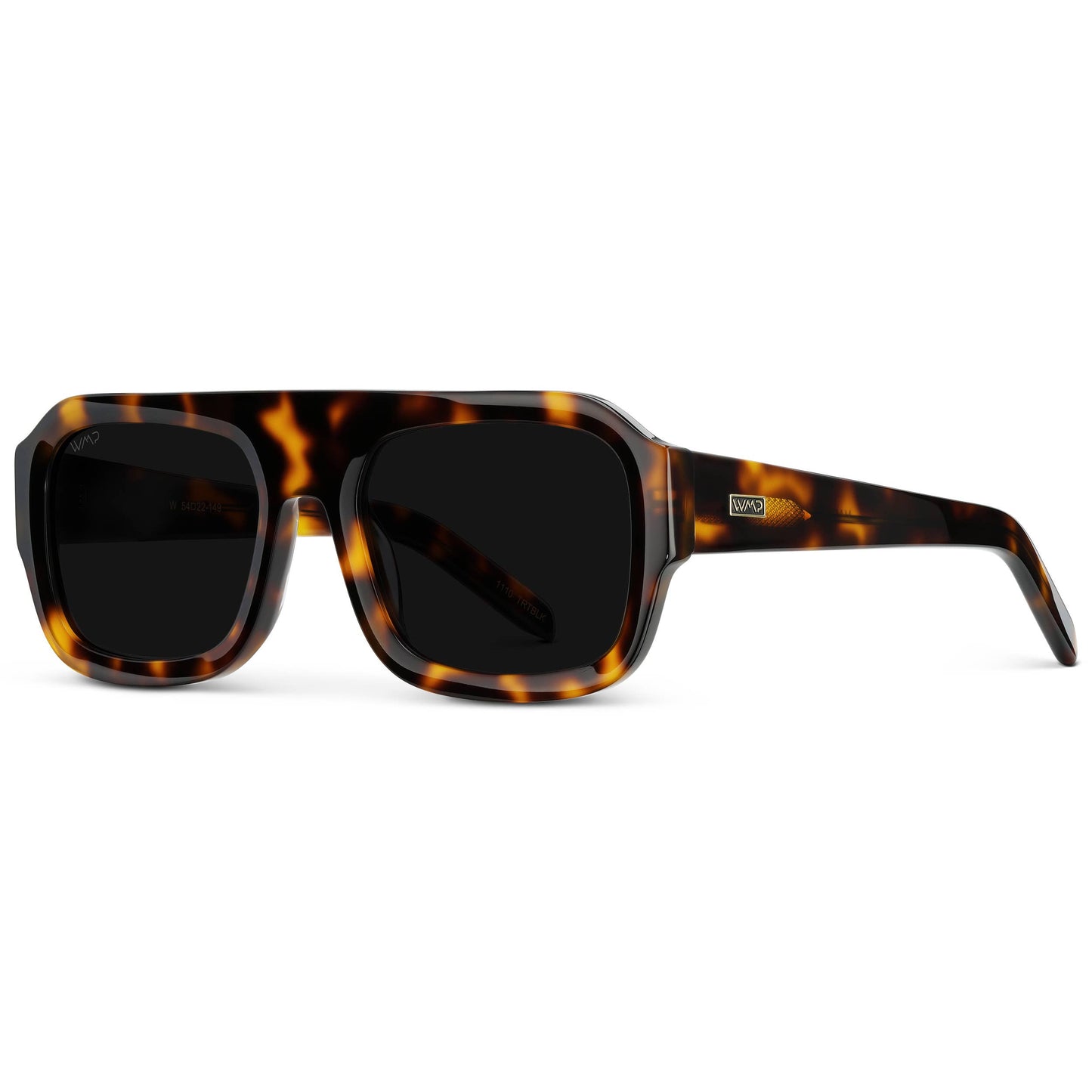 Harlee - Women's Polarized Chunky Flat-Top Sunglasses