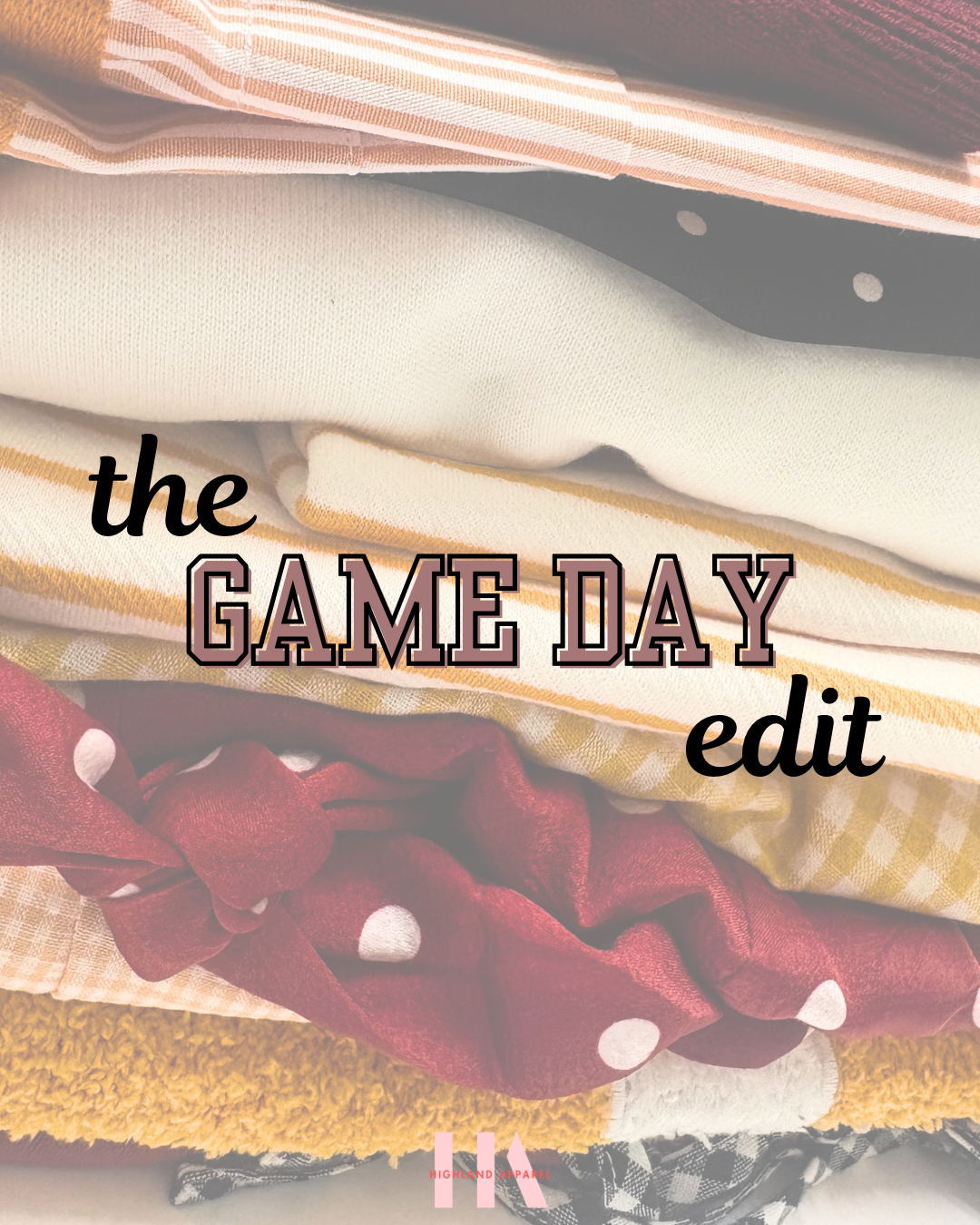 The Game Day Edit