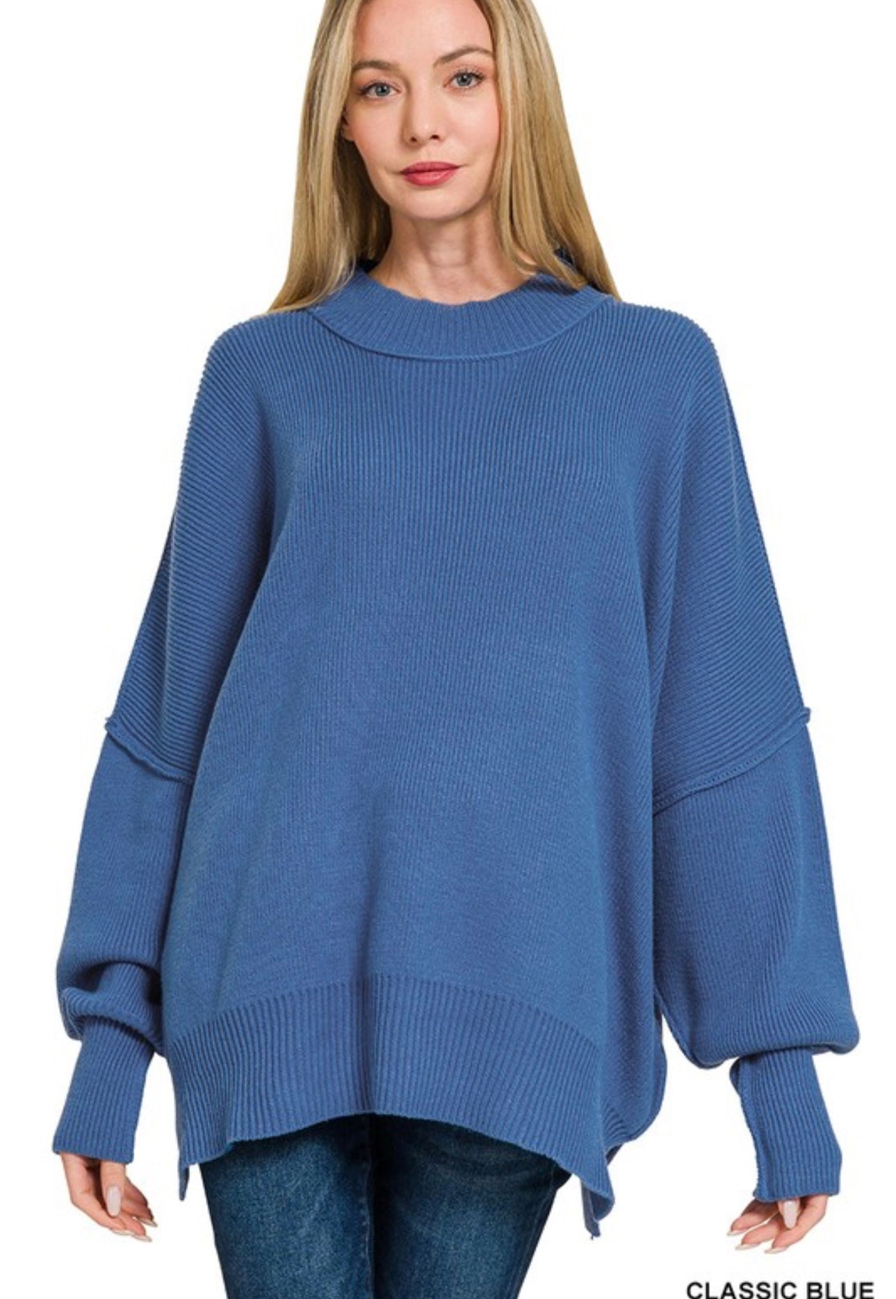 Oversized Mockneck Sweater