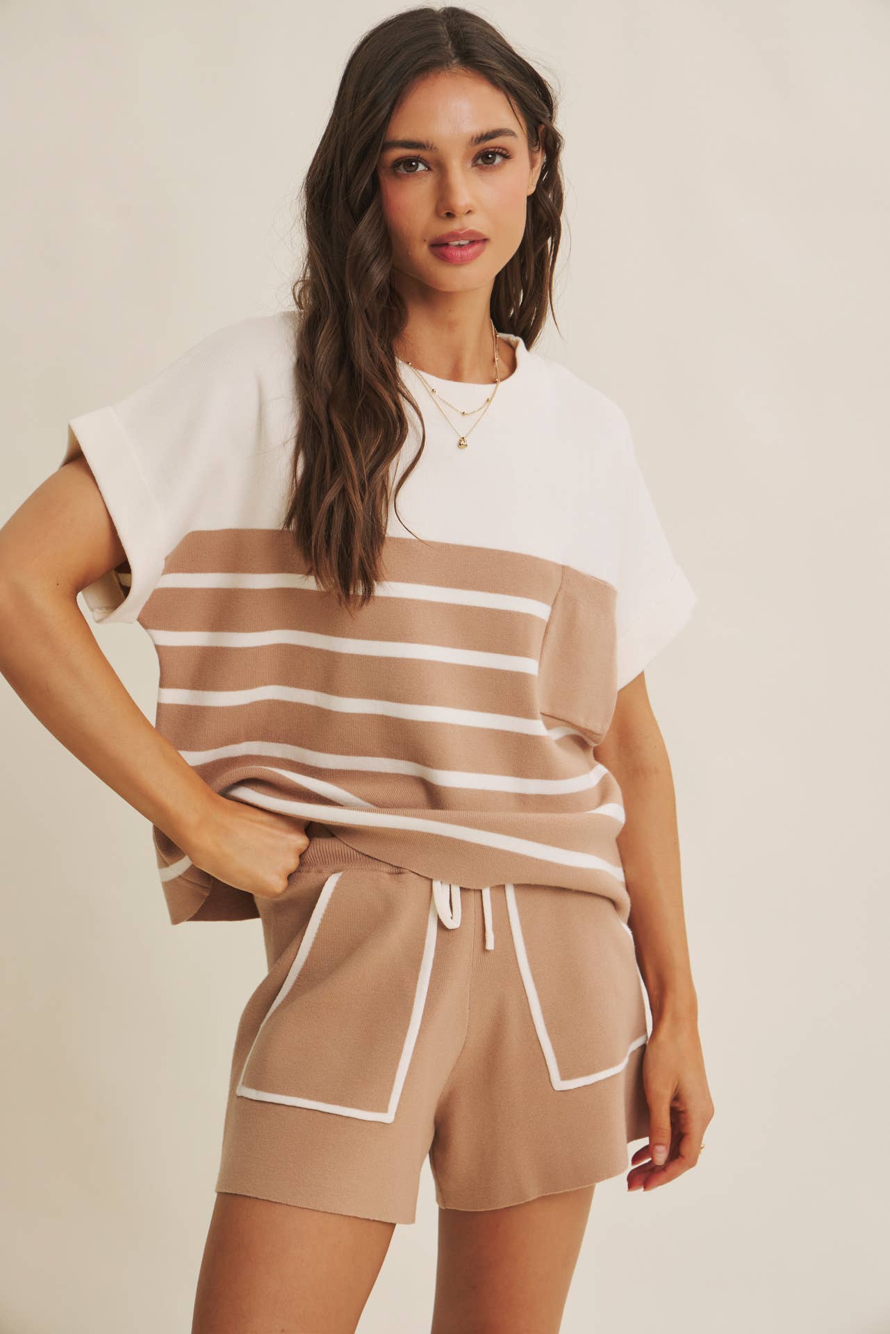 Buttery Soft Viscose Blend Effortless Everyday Lounge Shorts