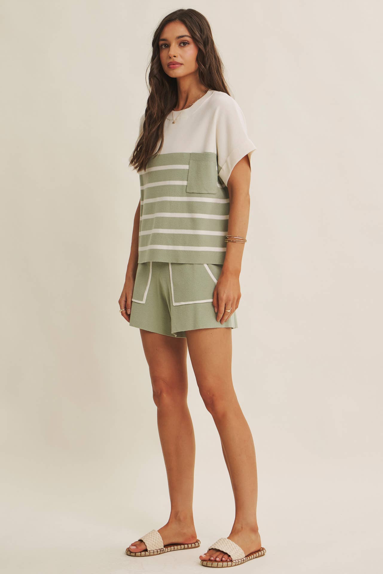 Buttery Soft Viscose Blend Effortless Everyday Lounge Shorts