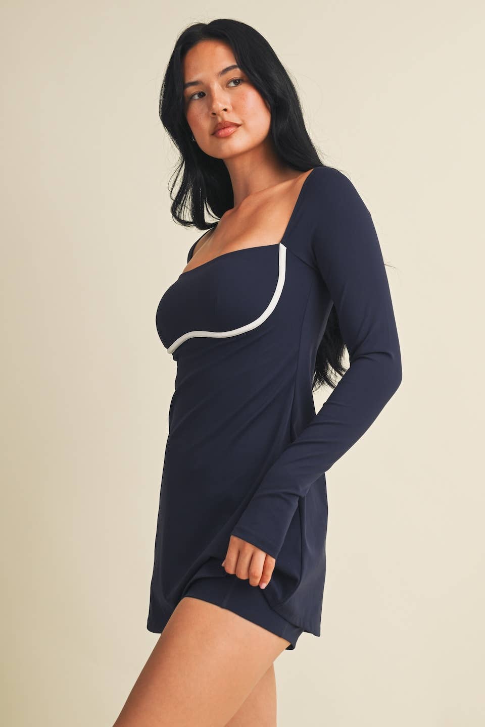 Long Sleeve Athletic Dress