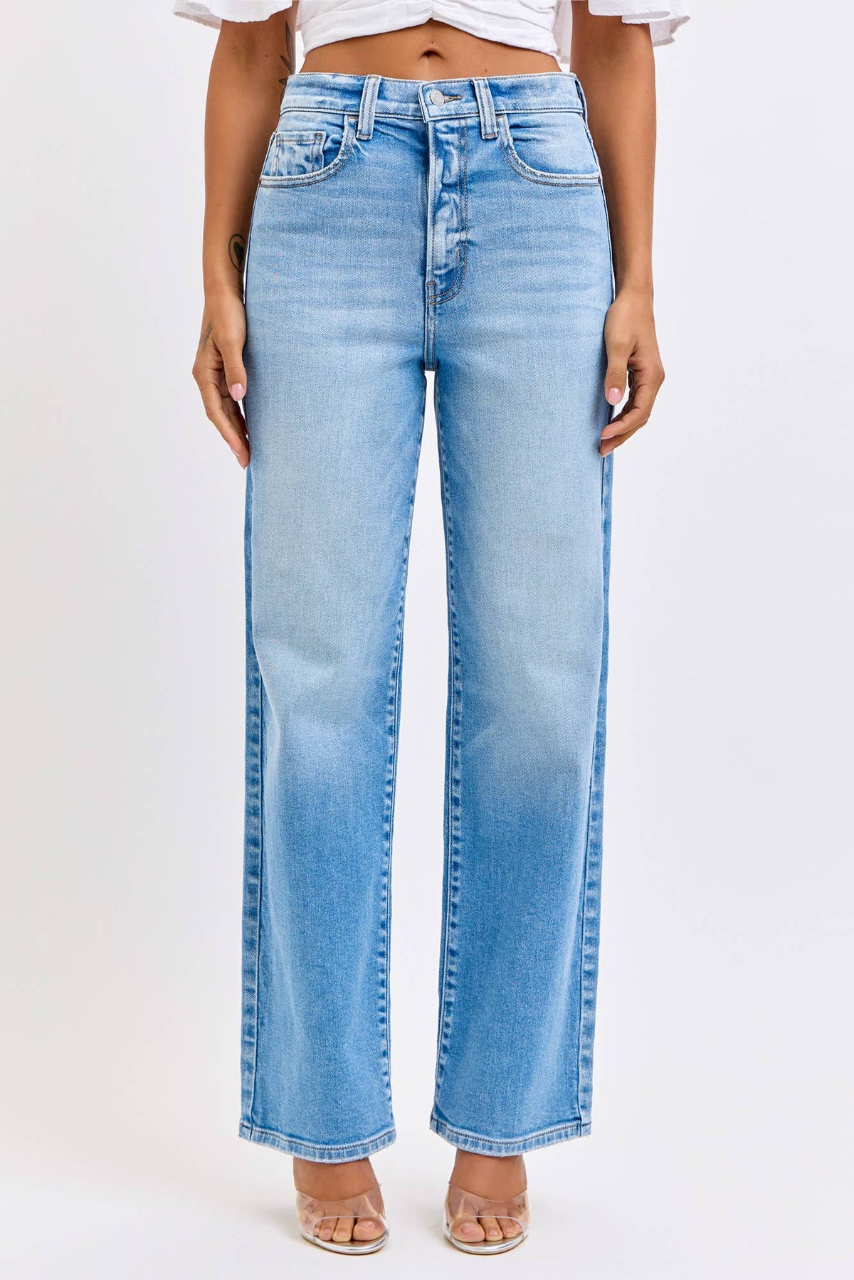 Super High Rise Dad Jeans
