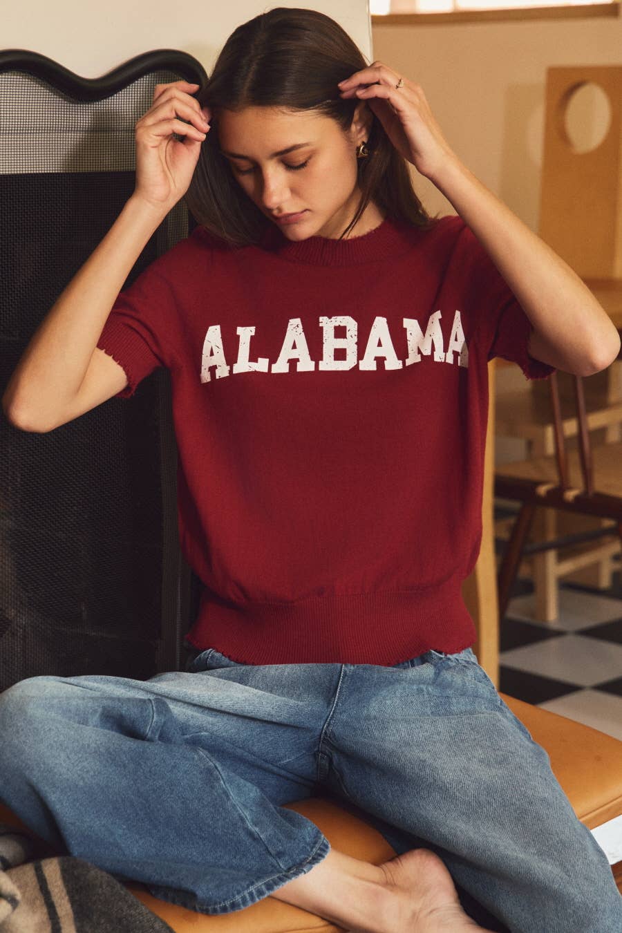 Alabama | Plus Game Day Sweater Knit Top