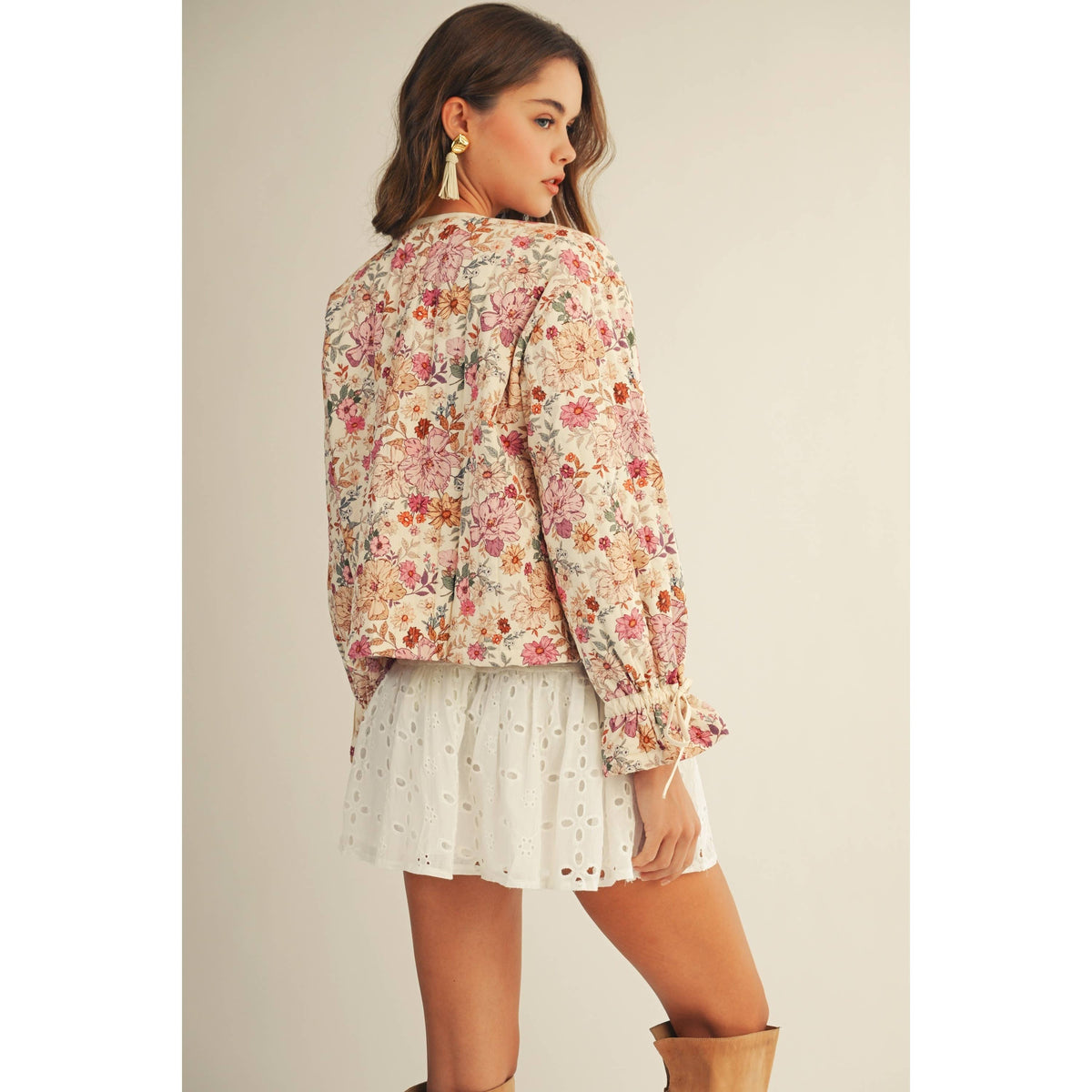 Heart Ruffled Jacket