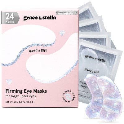 Grace & Stella Firming Under Eye Masks White