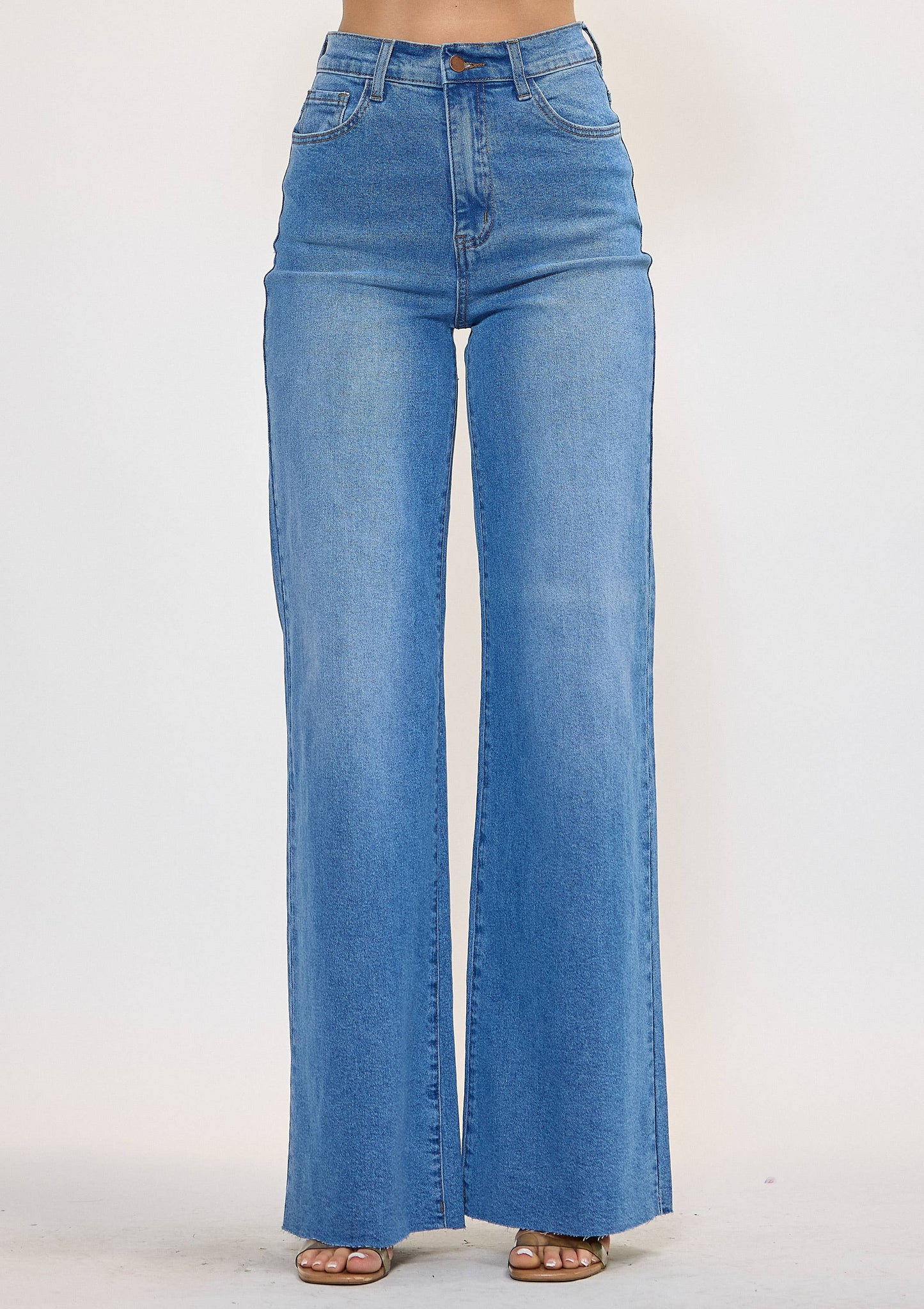 Wide-Leg Jeans