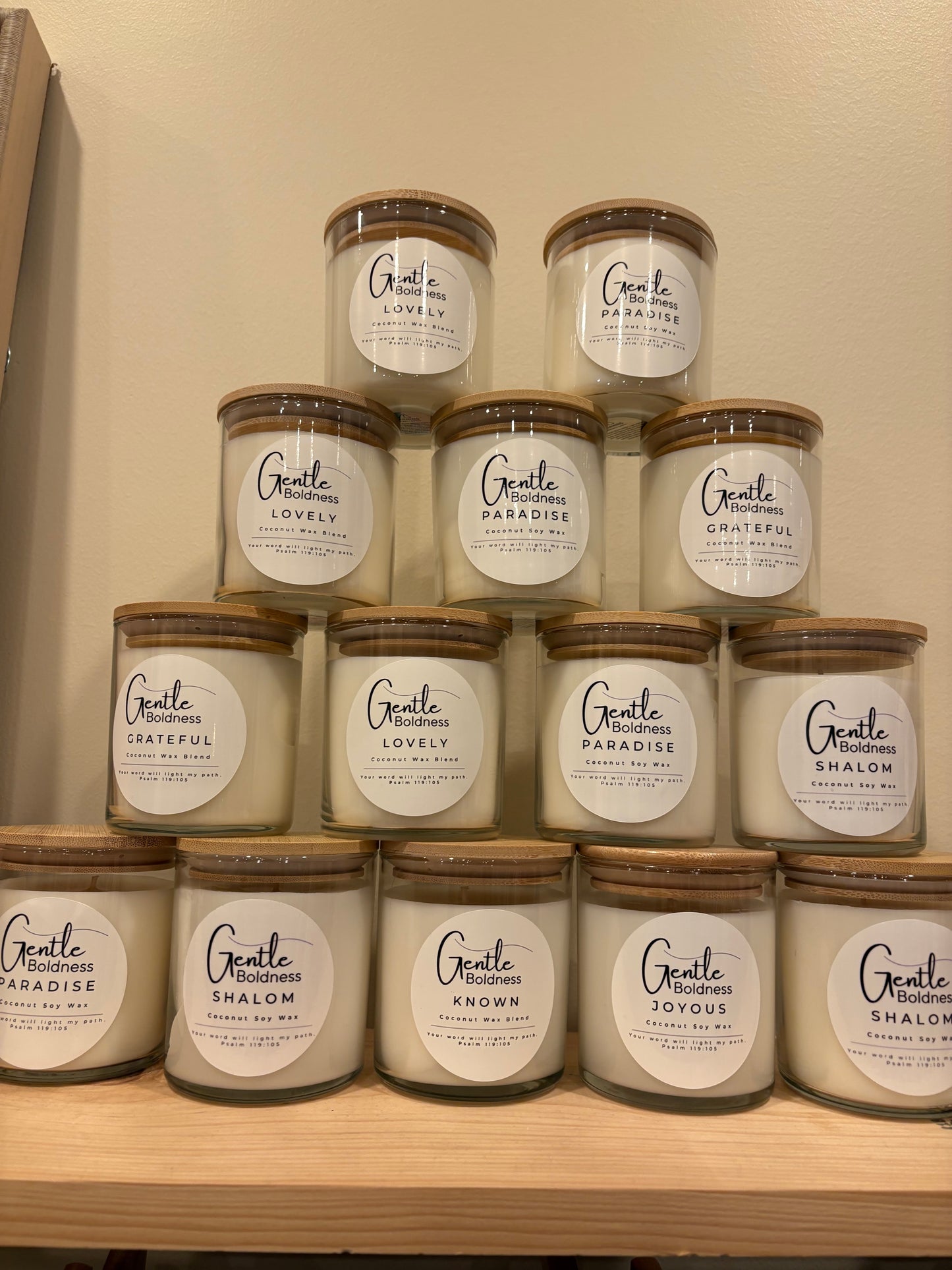 Gentle Boldness Candles