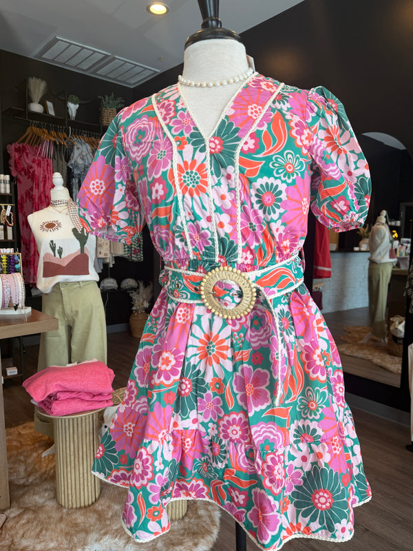 Floral Pattern Dress