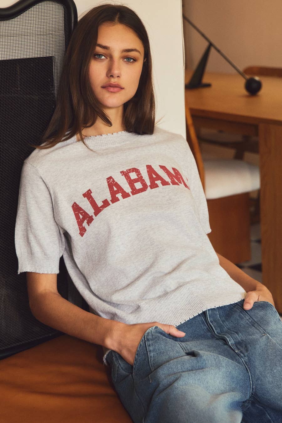 Alabama | Plus Game Day Sweater Knit Top