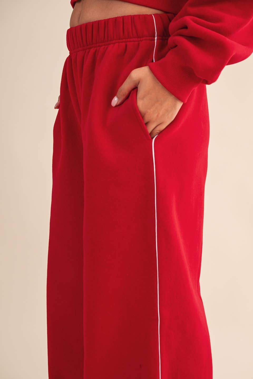 Core Cozy Fleece Wide Leg Sweatpants