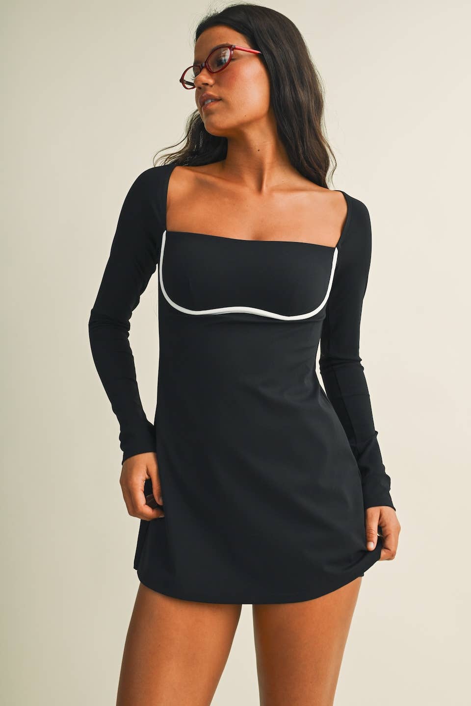 Long Sleeve Athletic Dress