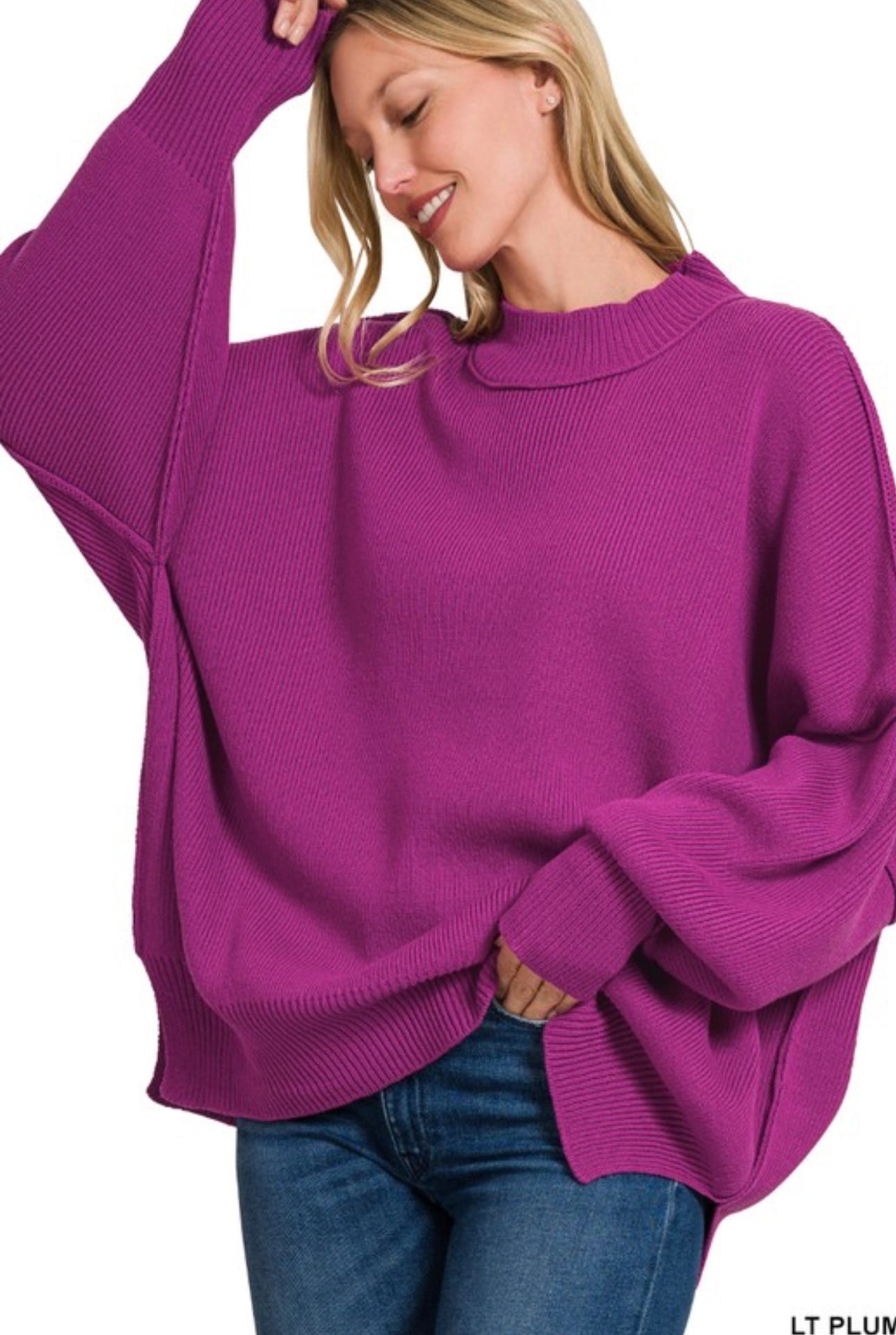 Oversized Mockneck Sweater