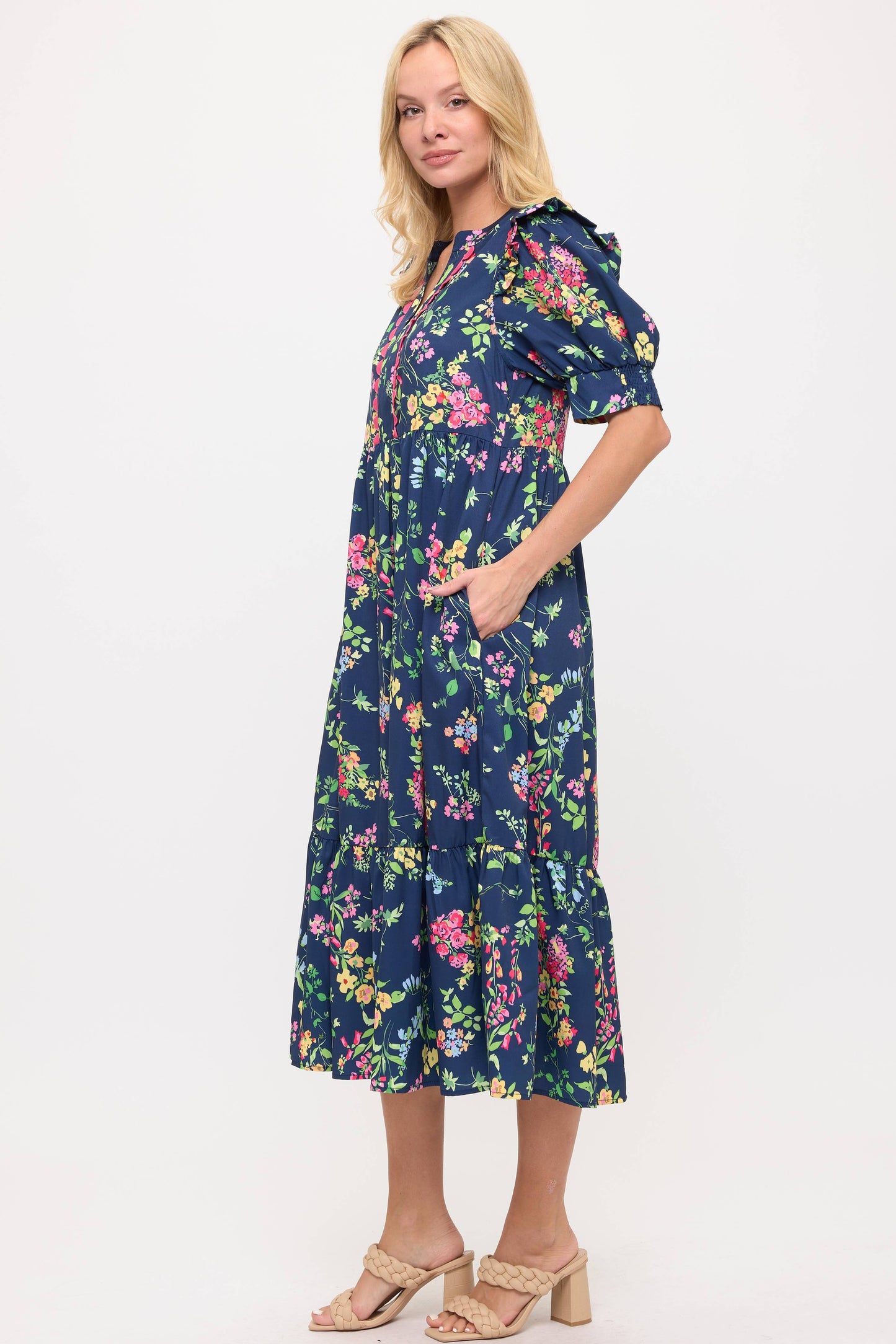 Floral Midi Dress