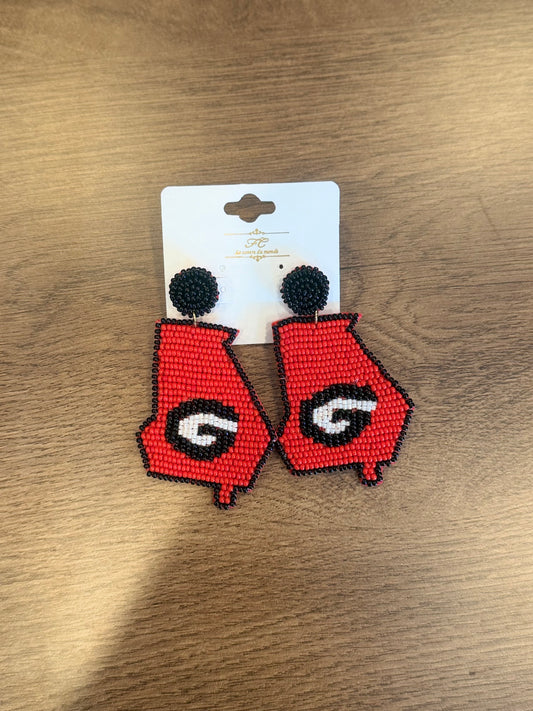 Georgia | State UGA Earrings