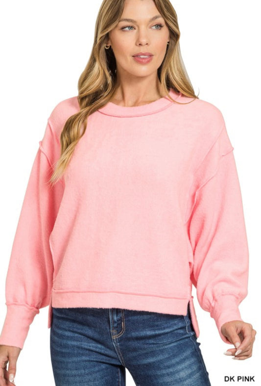 Melange Oversized Sweater