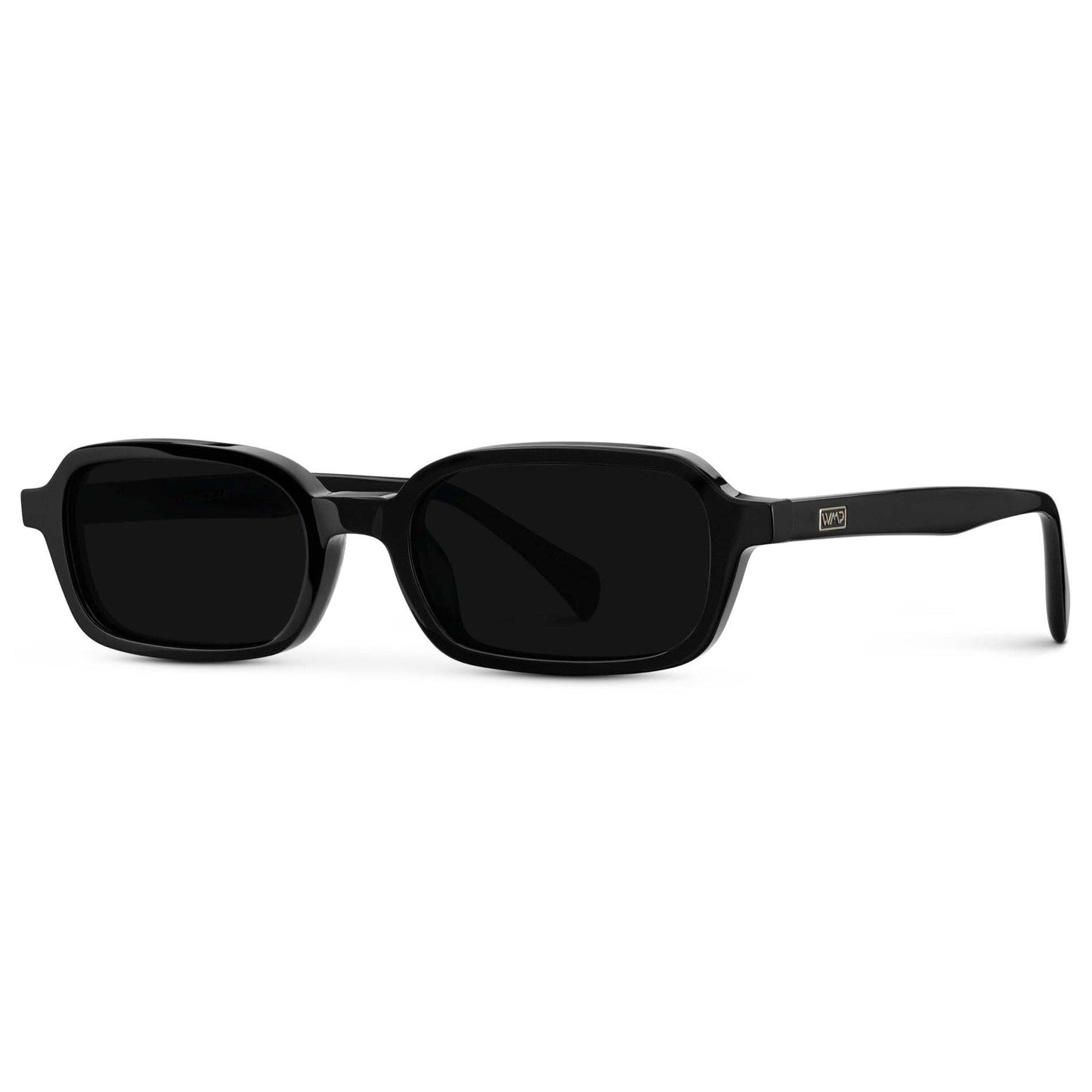 Ayla - Women's Slim Anti-Reflective Rectangular Sunglasses