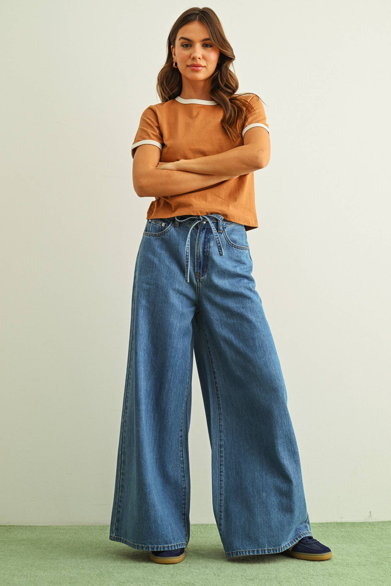 Short Sleeve Ringer Top