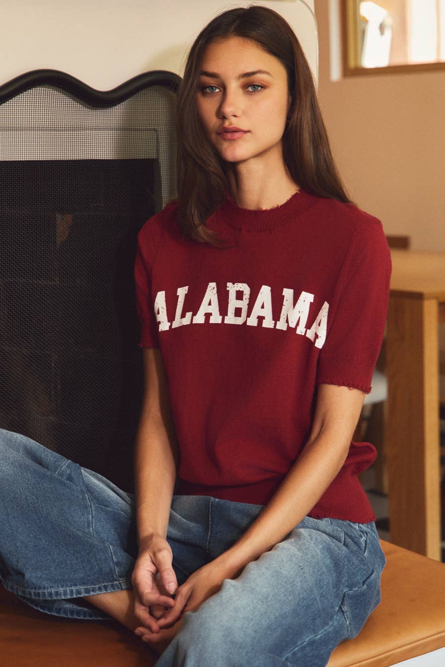 Alabama | Plus Game Day Sweater Knit Top