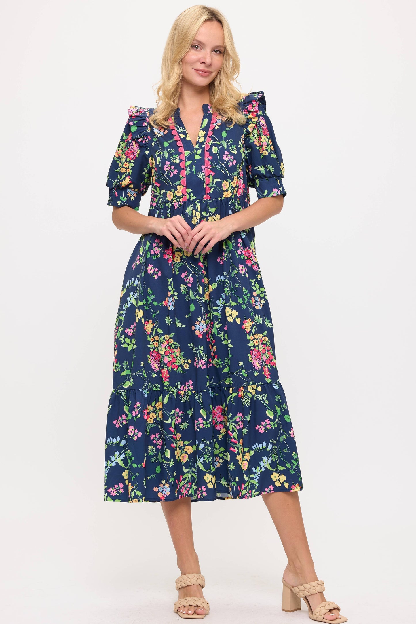 Floral Midi Dress