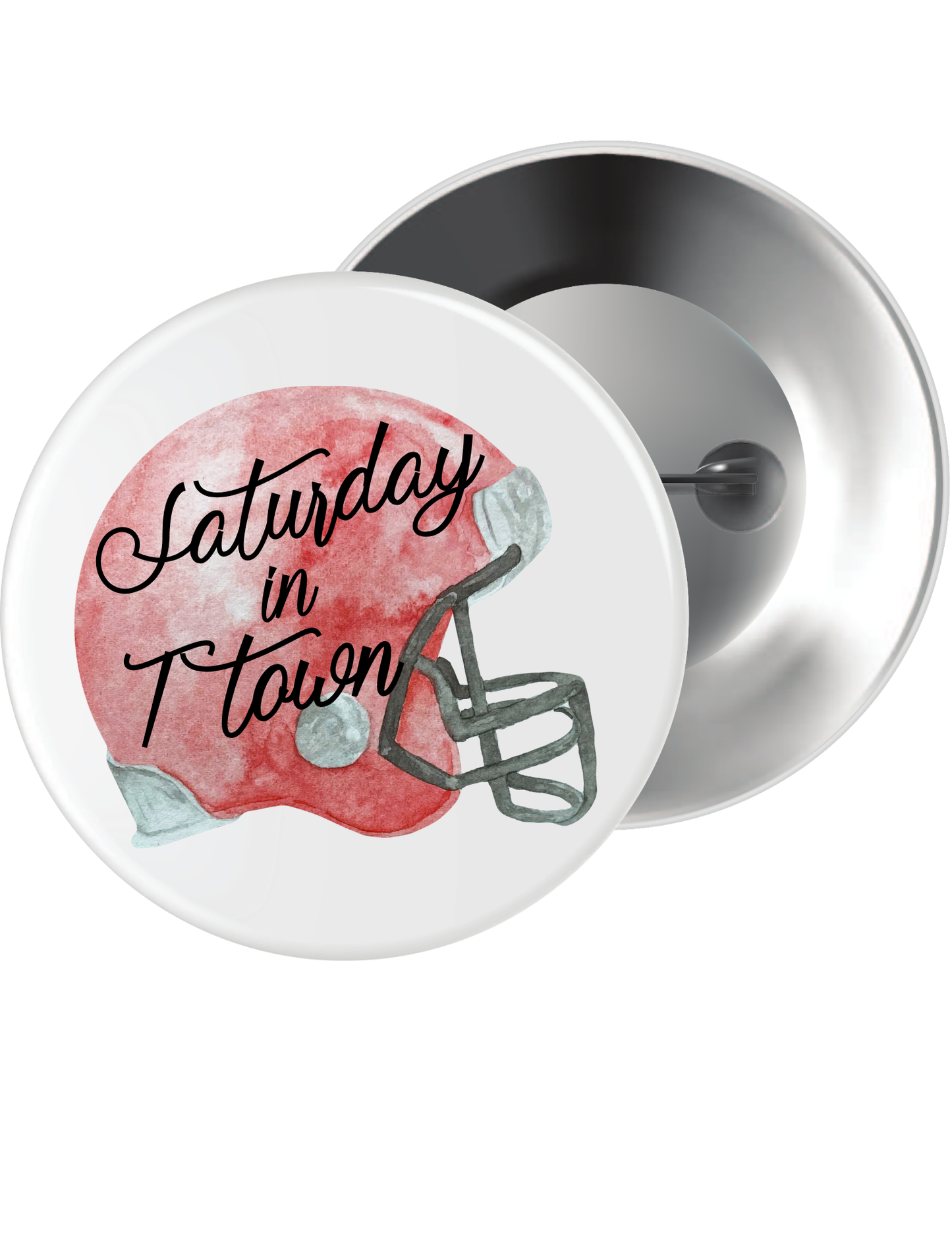 Alabama | Saturday in T town Button Pin