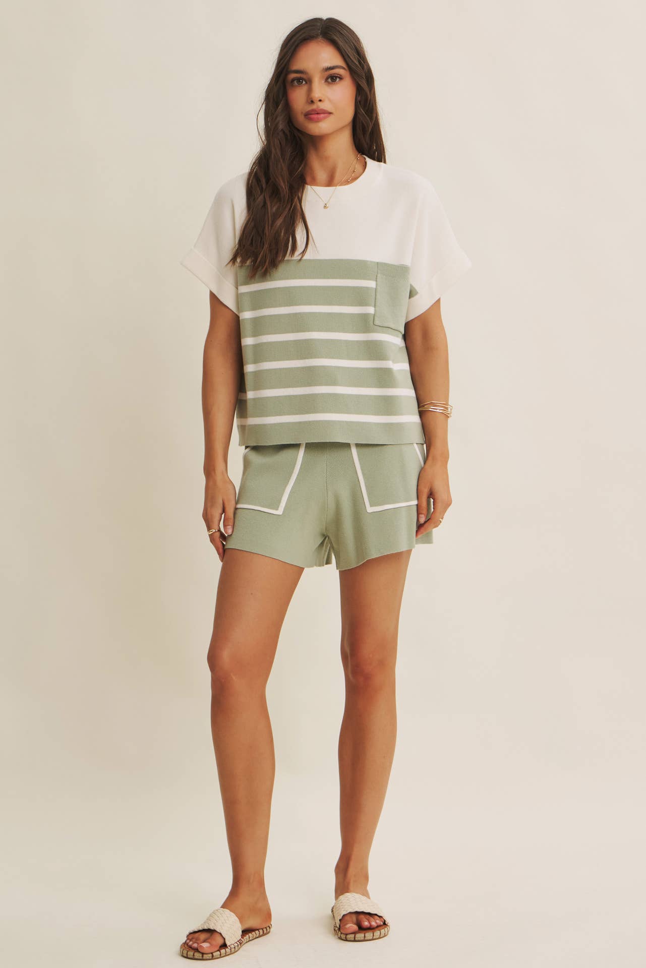 Buttery Soft Viscose Blend Effortless Everyday Lounge Shorts