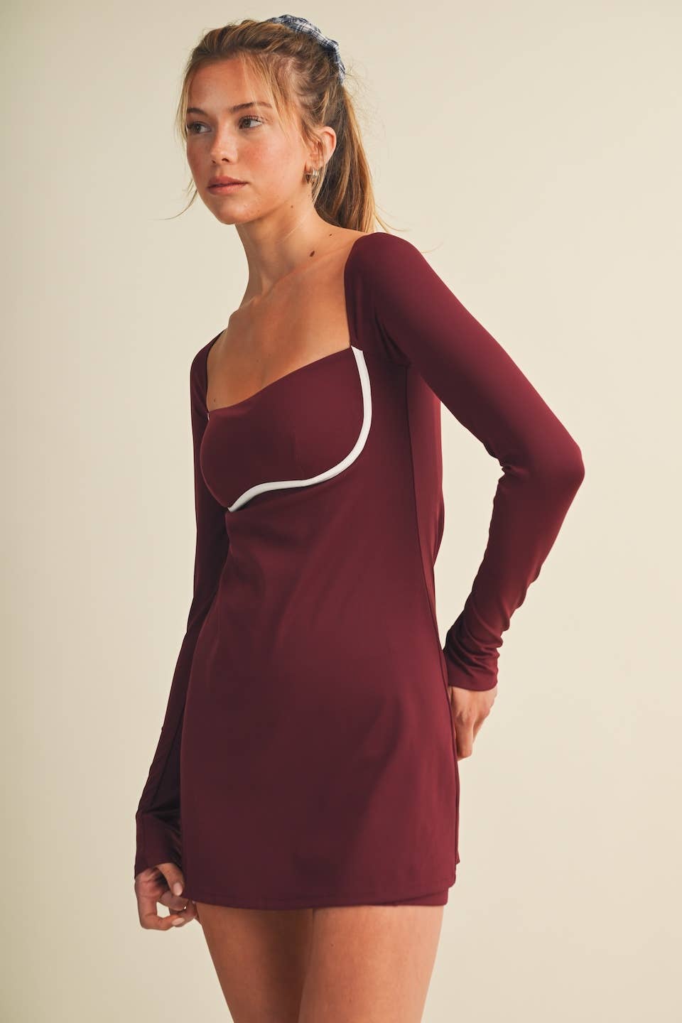 Long Sleeve Athletic Dress