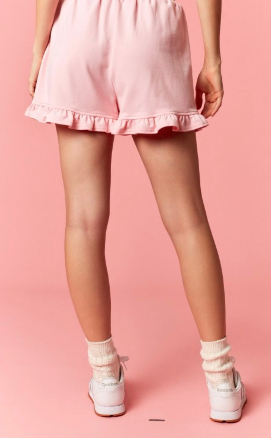 Cake Ruffle Hem Shorts