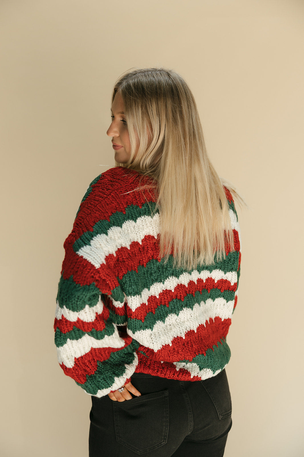 Christmas morning sweater