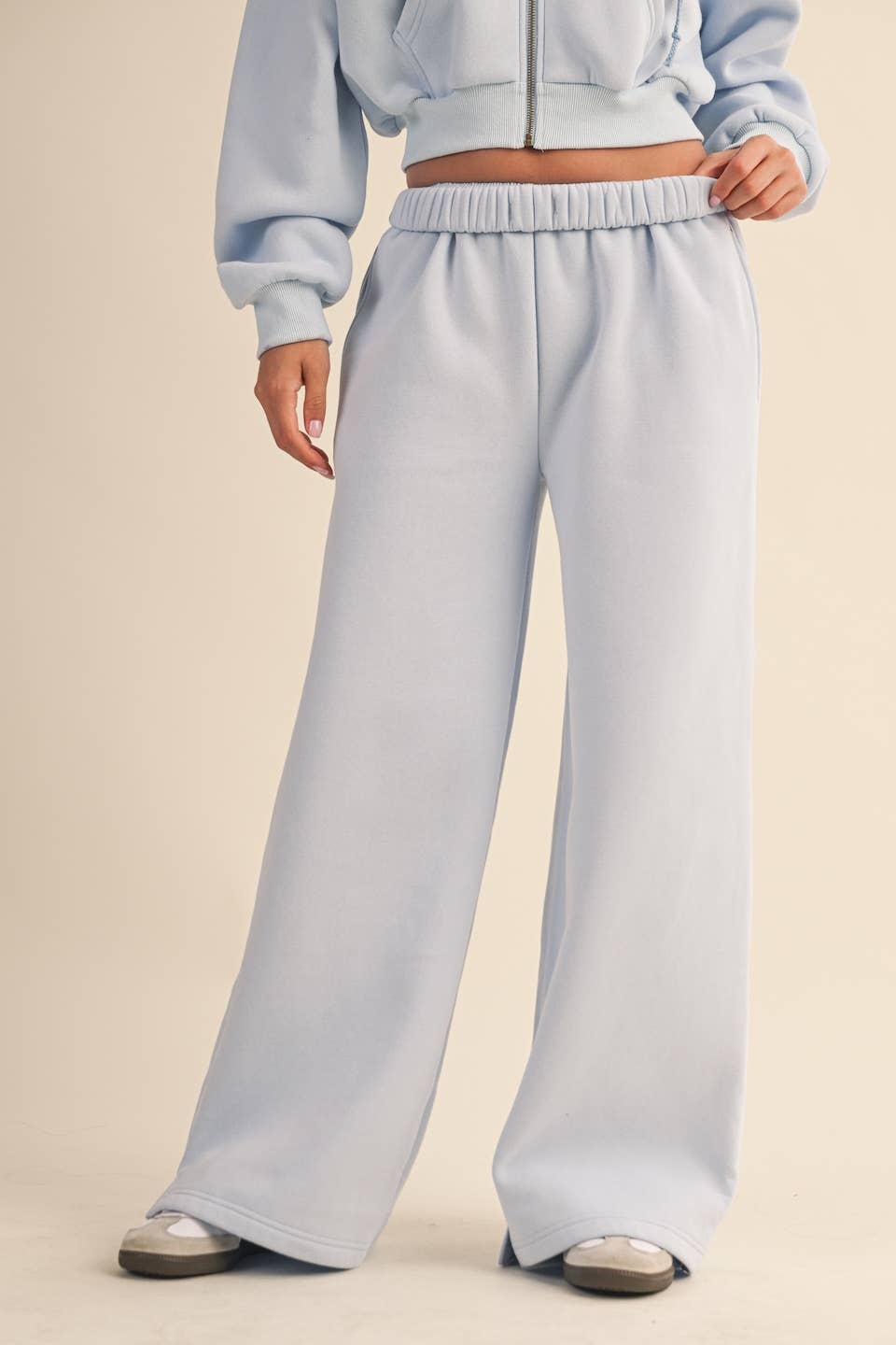 Core Cozy Fleece Wide Leg Sweatpants
