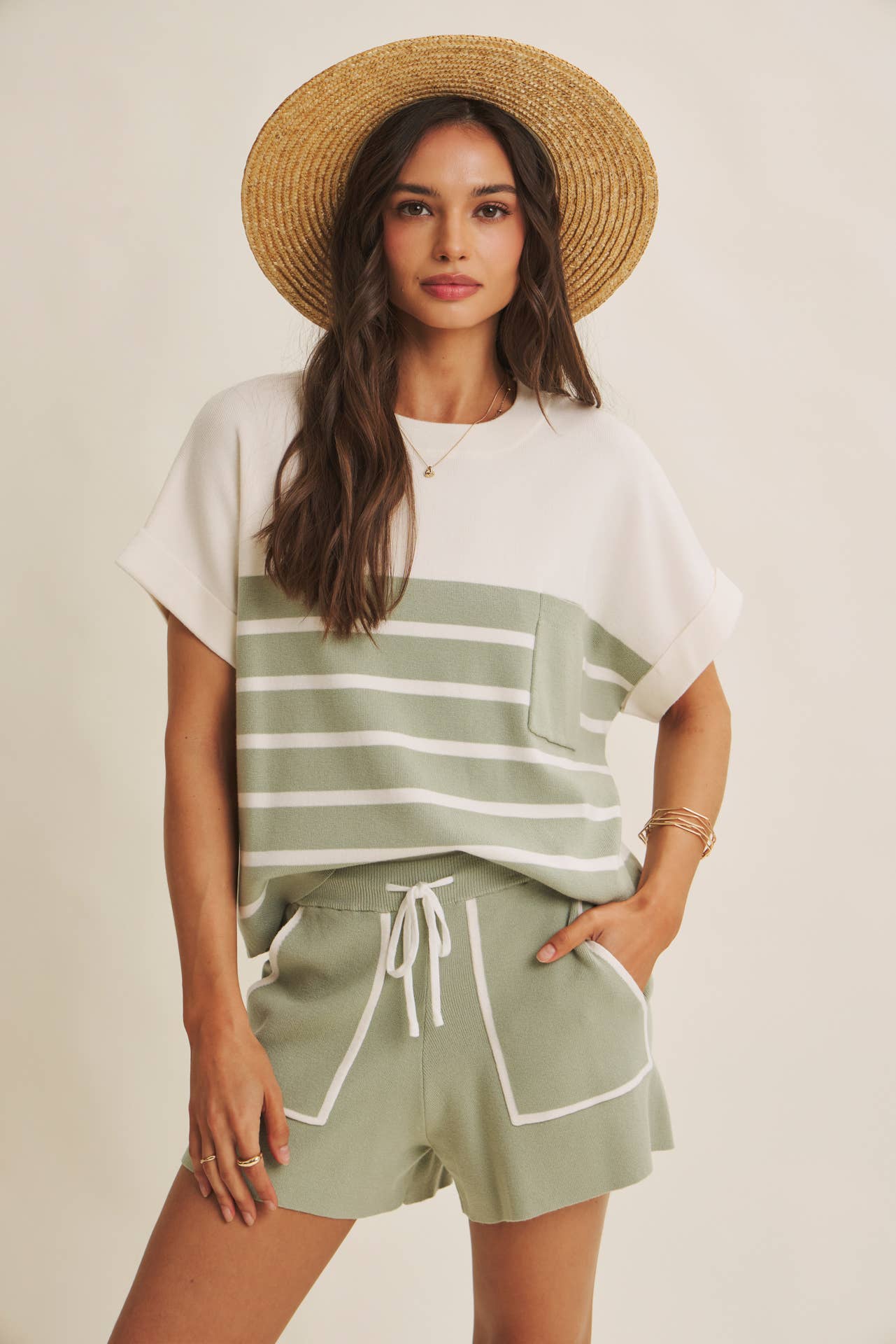 Buttery Soft Viscose Blend Effortless Everyday Lounge Shorts