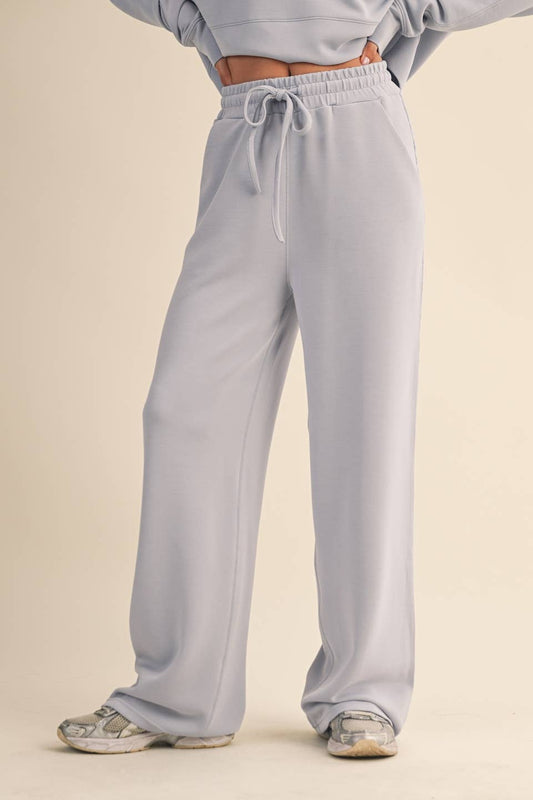 Super Soft Air Scuba Wide Leg Pants