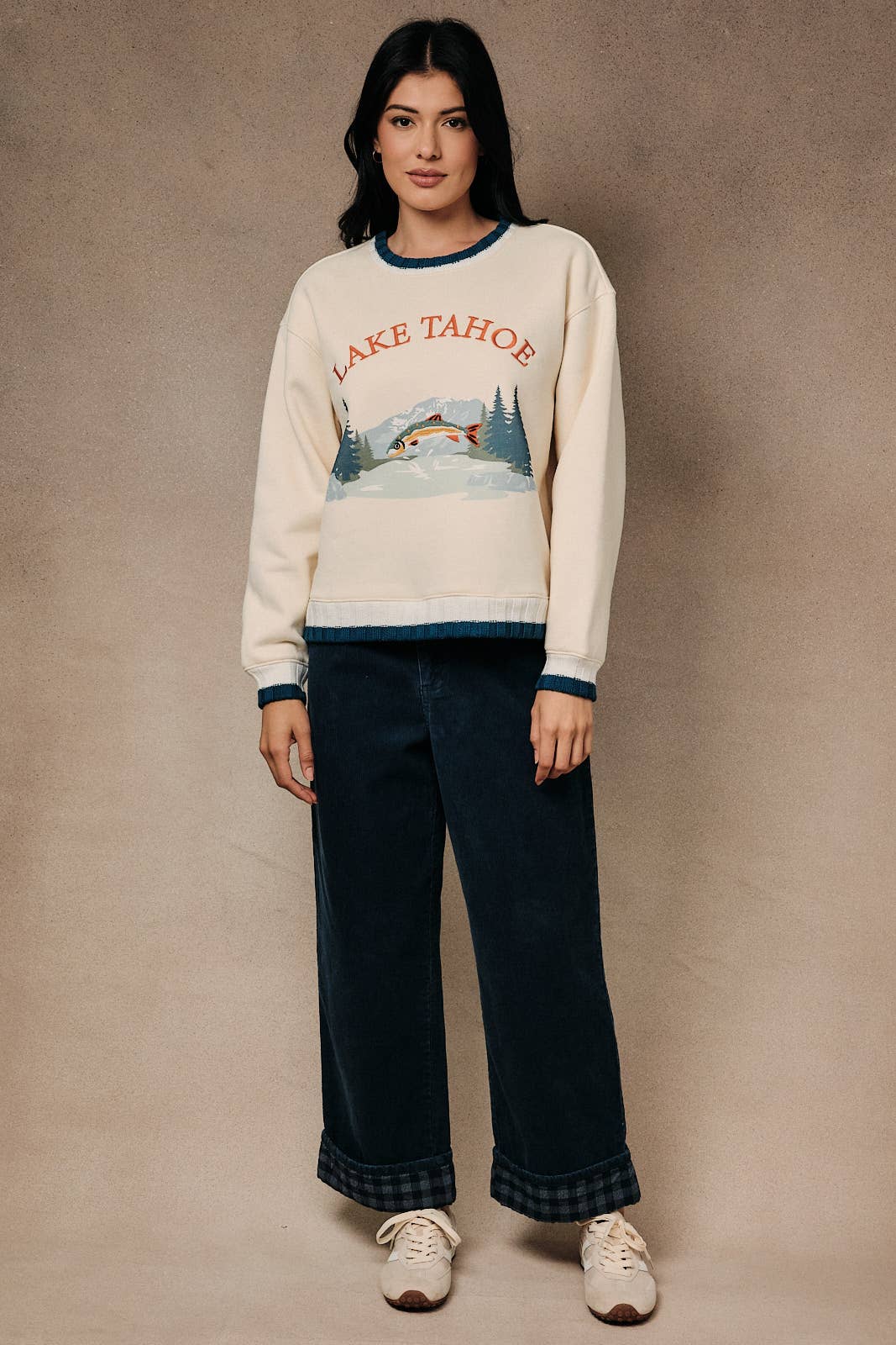 Lake Tahoe Round Neck Sweatshirt