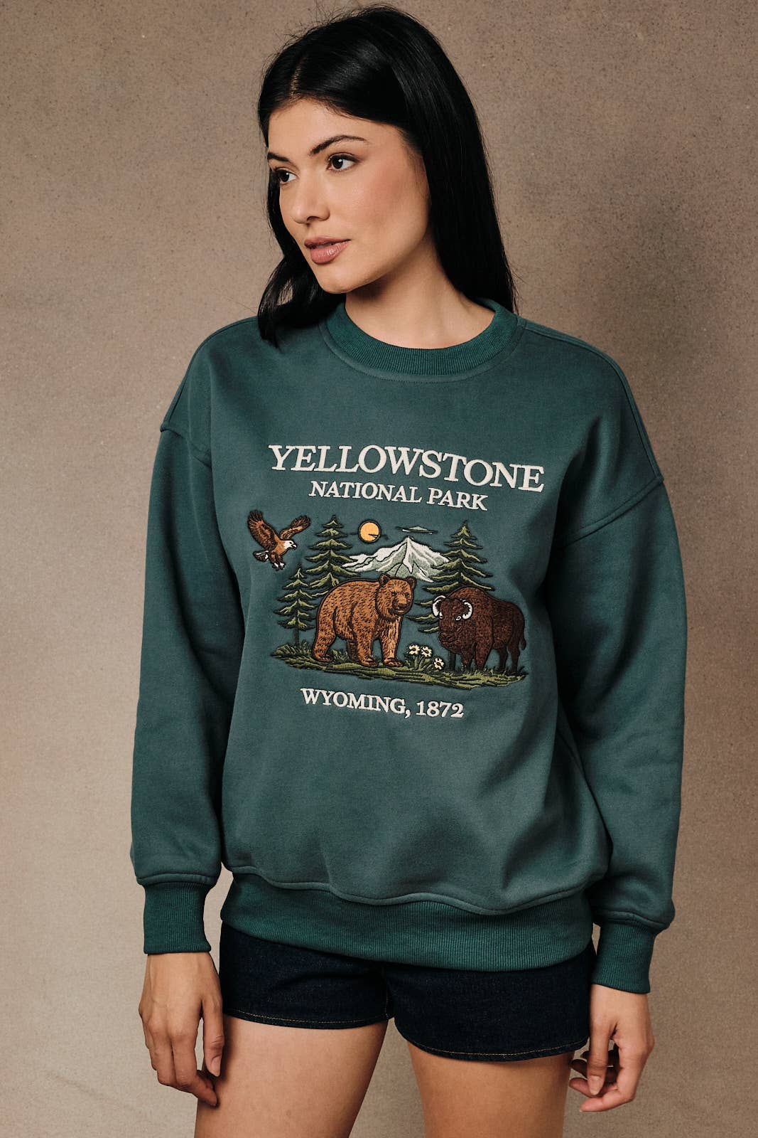 Yellowstone Round Neck Sweatshirt