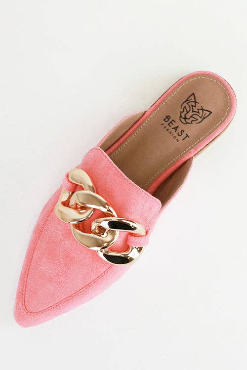 Chain Detail Mules