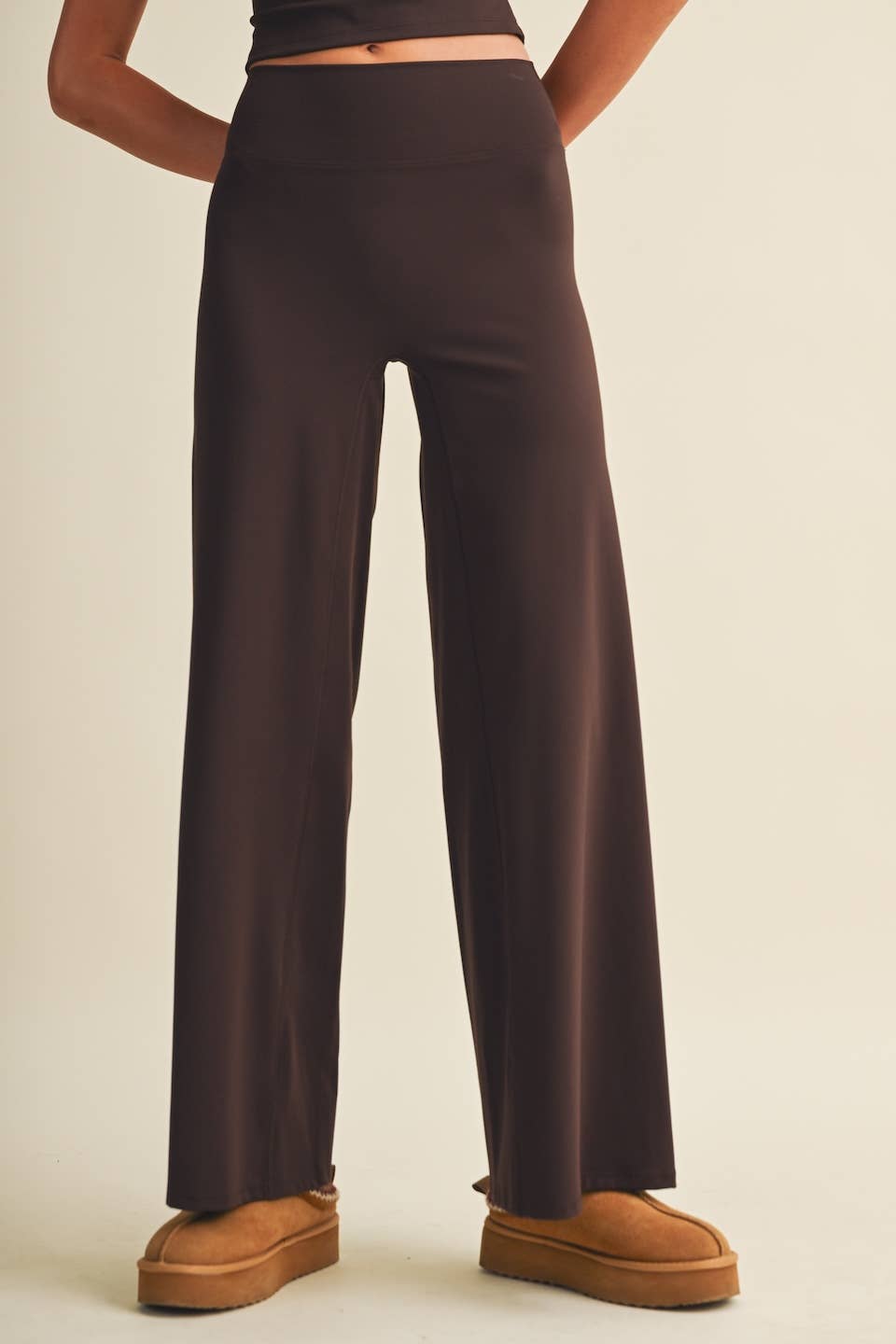 High Waist Wide Leg Pants