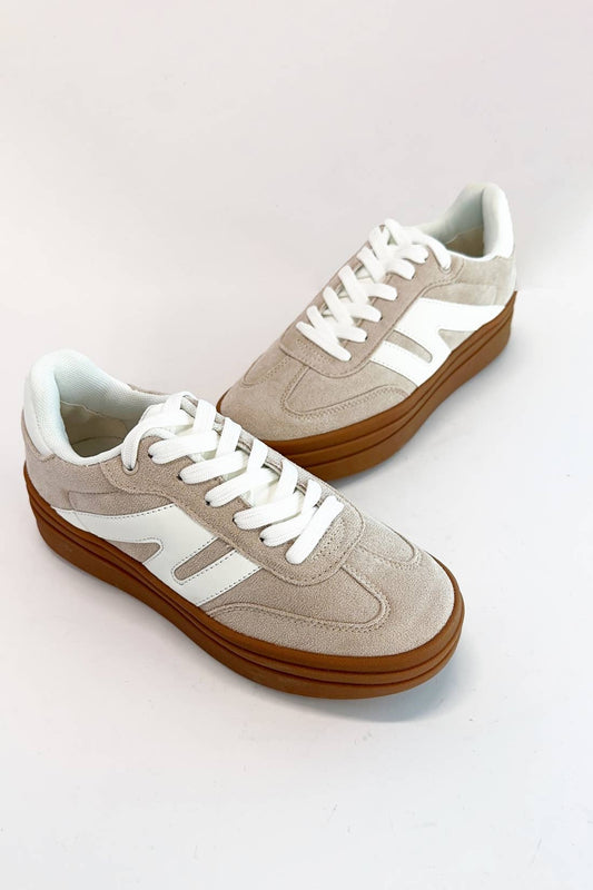 Color Block Platform Sneakers