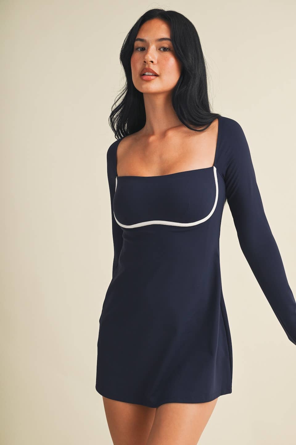 Long Sleeve Athletic Dress